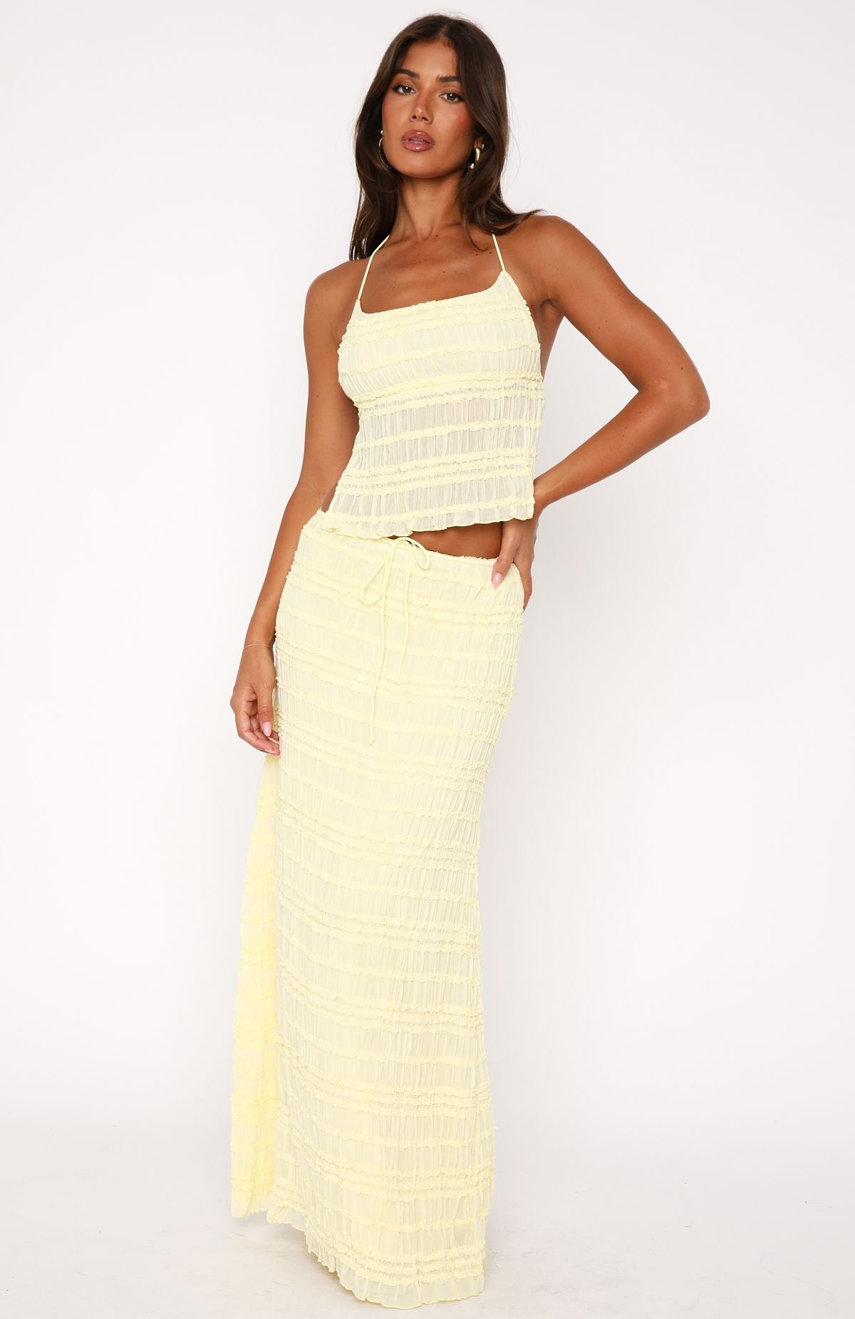 Ultimate Lemon Maxi Skirt - Premium Style & Comfort