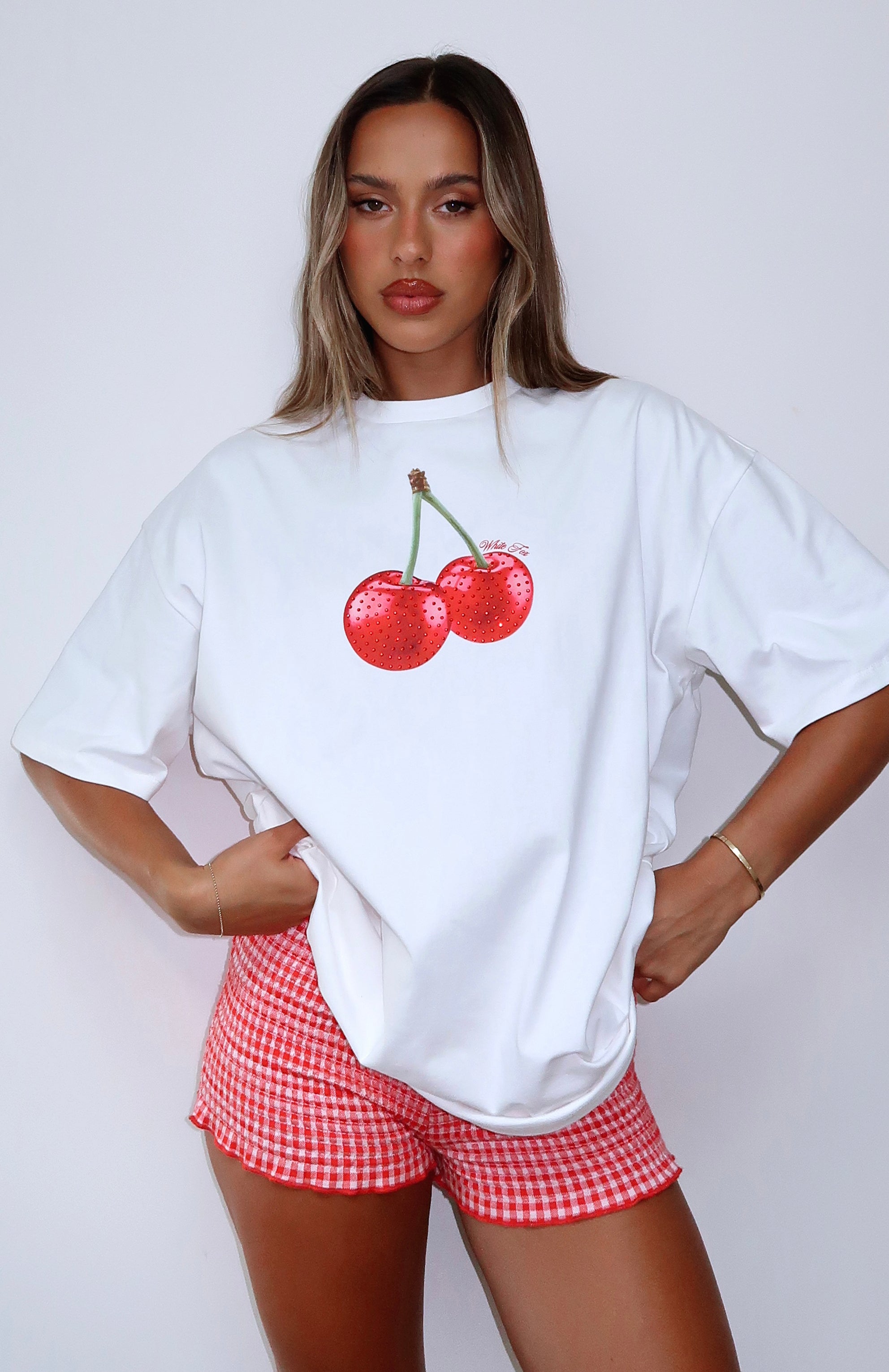 Premium Sweet Like Sugar Oversized Tee - Ultimate Comfort in White