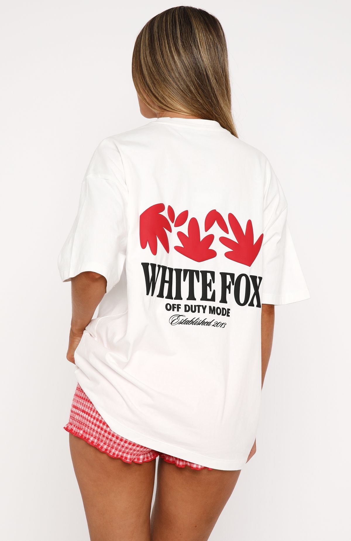 Premium Oversized Cotton Tee - White