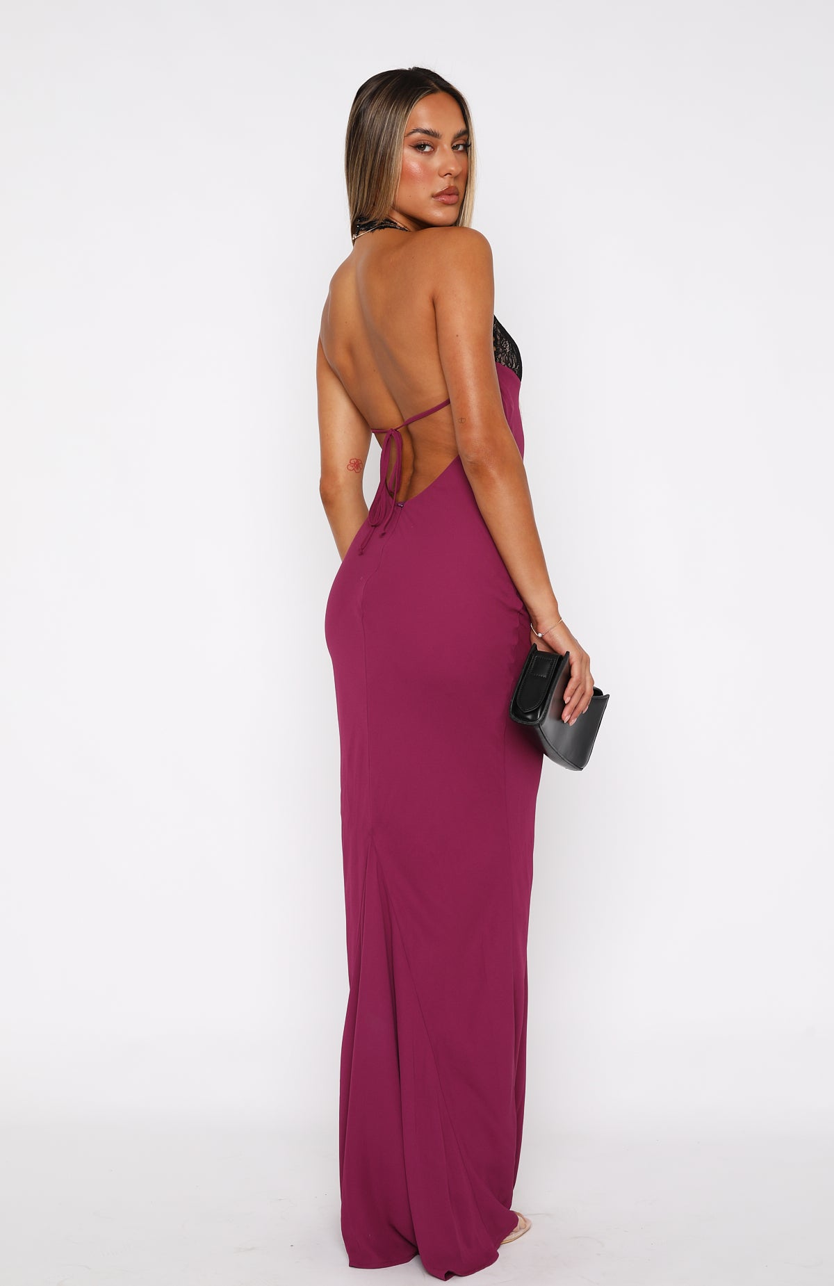 Ultimate Beyond The Stars Maxi Dress in Plum