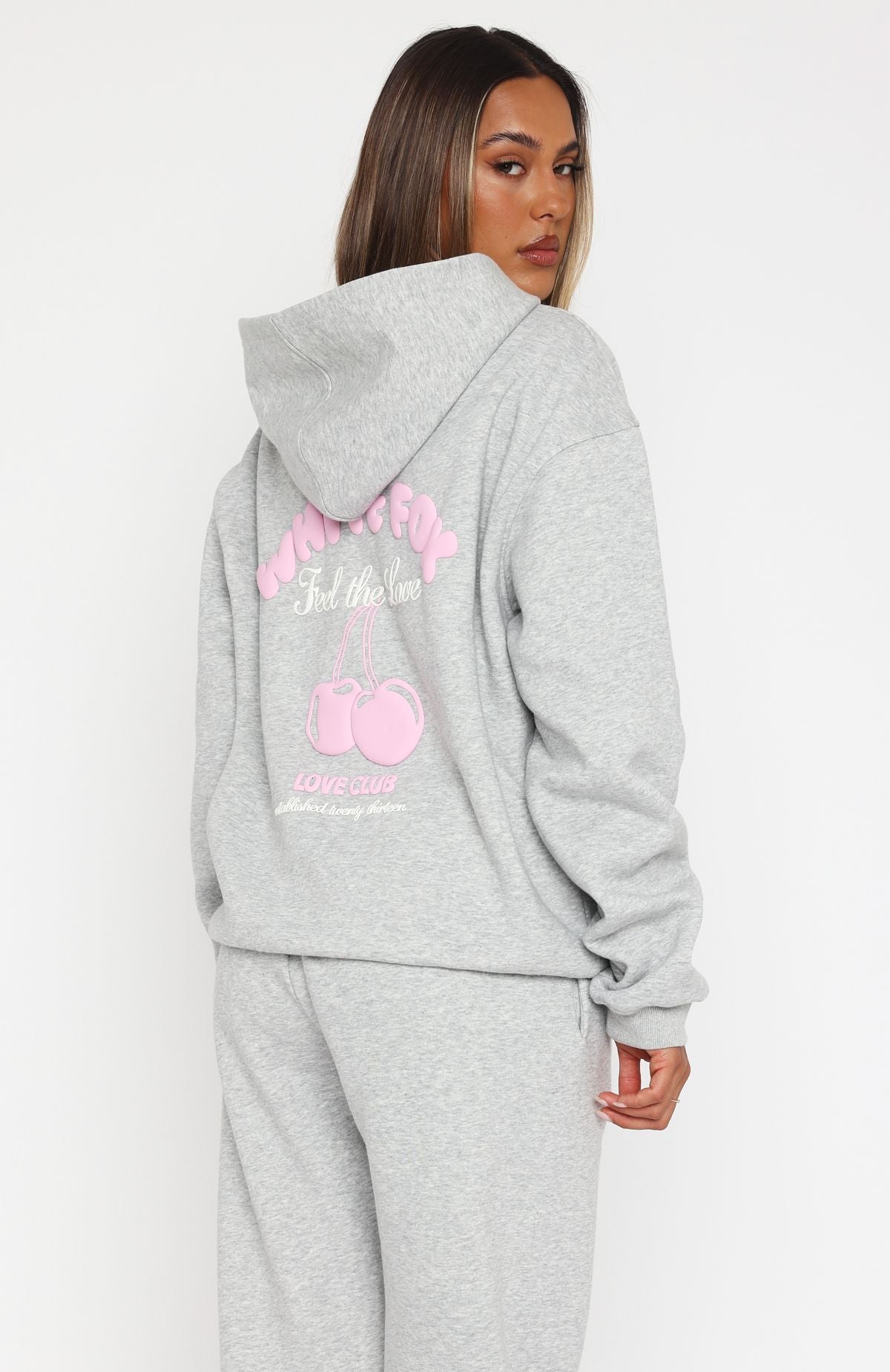 Ultimate Love Me Tender Oversized Hoodie - Premium Dark Grey Marle