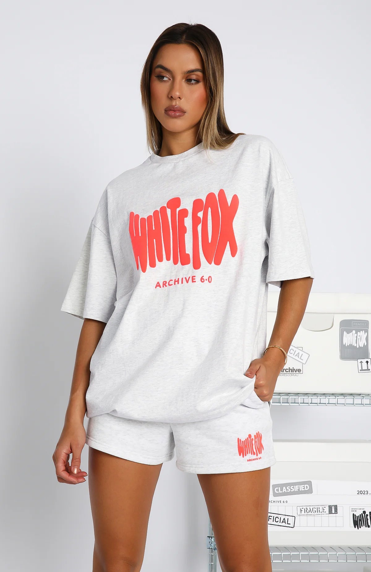 Premium Archive 6.0 Oversized Tee - Cloudburst Collection
