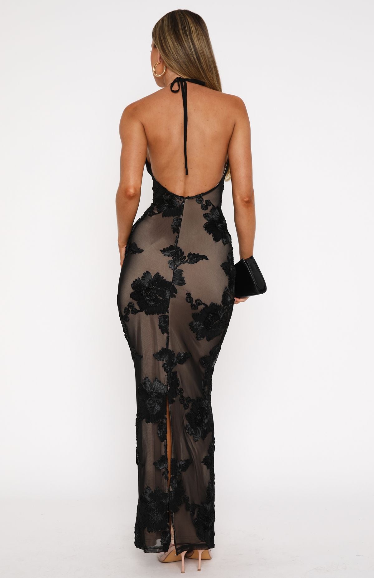 Ultimate Summer Glam Maxi Dress - Black
