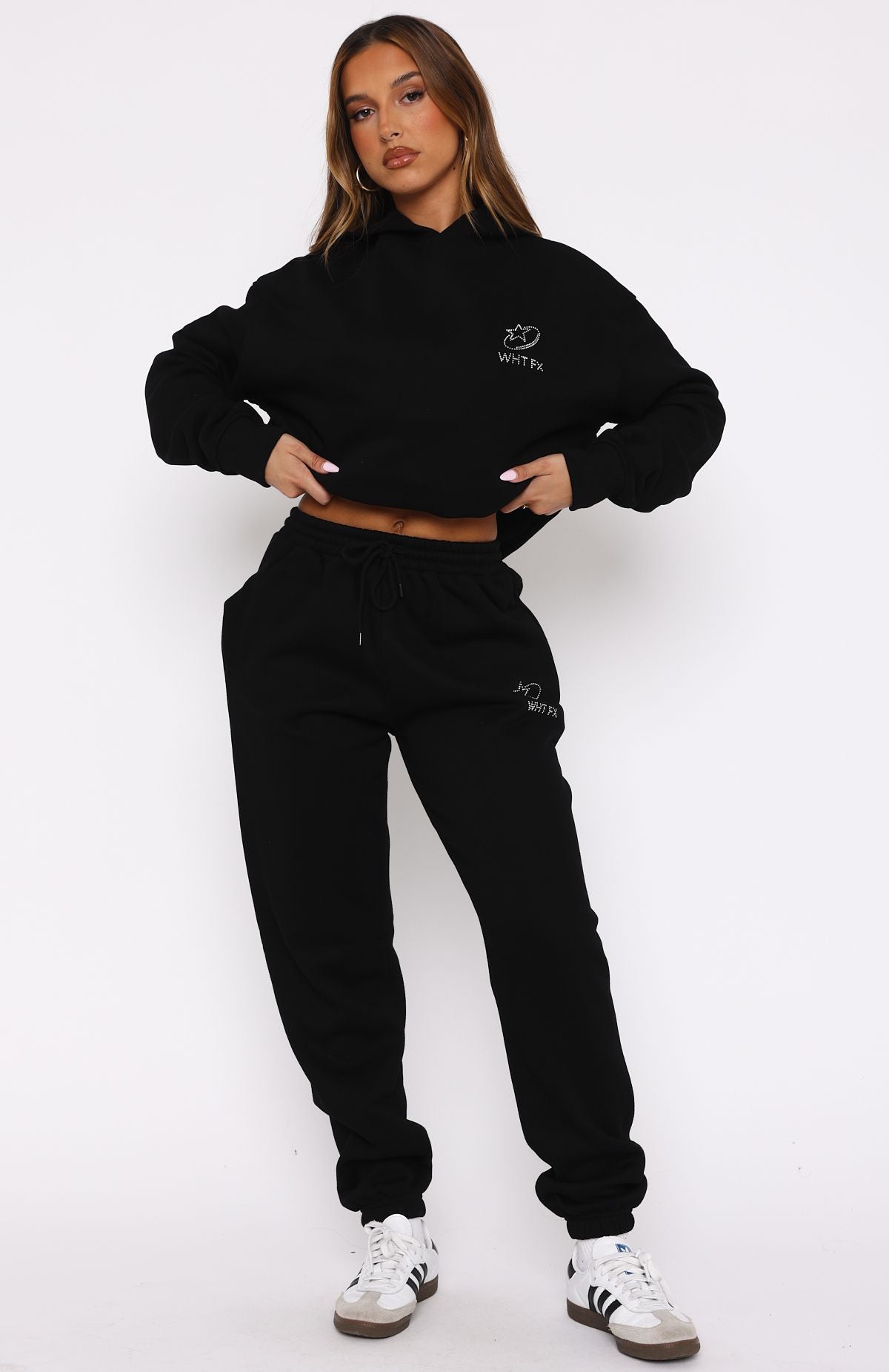 Ultimate Comfort Shine Sweatpants - Black