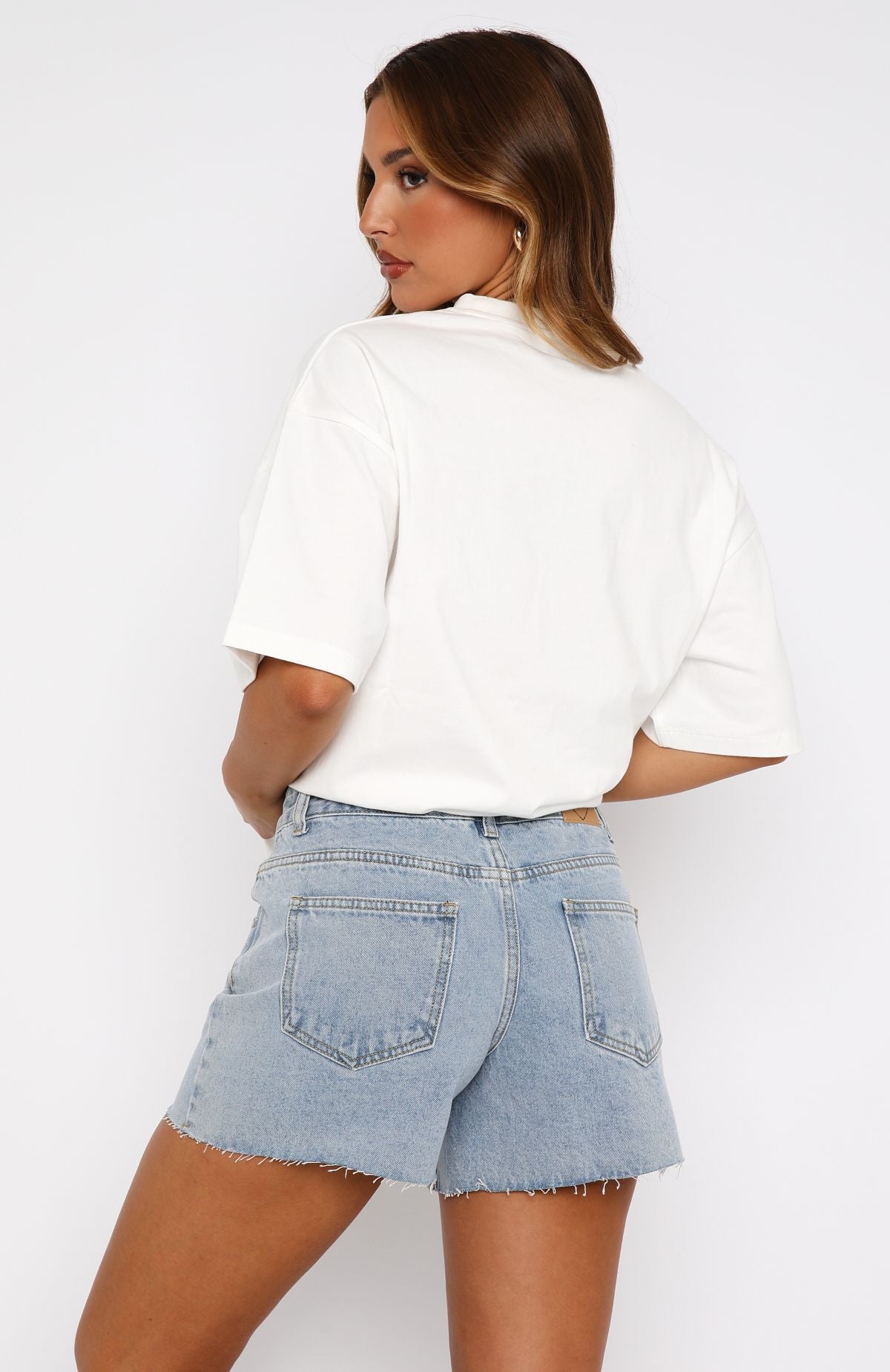 Ultimate Summer Denim Shorts - Light Blue