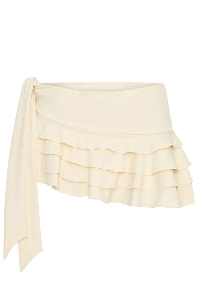 Ultimate Party Mini Skirt - Cream