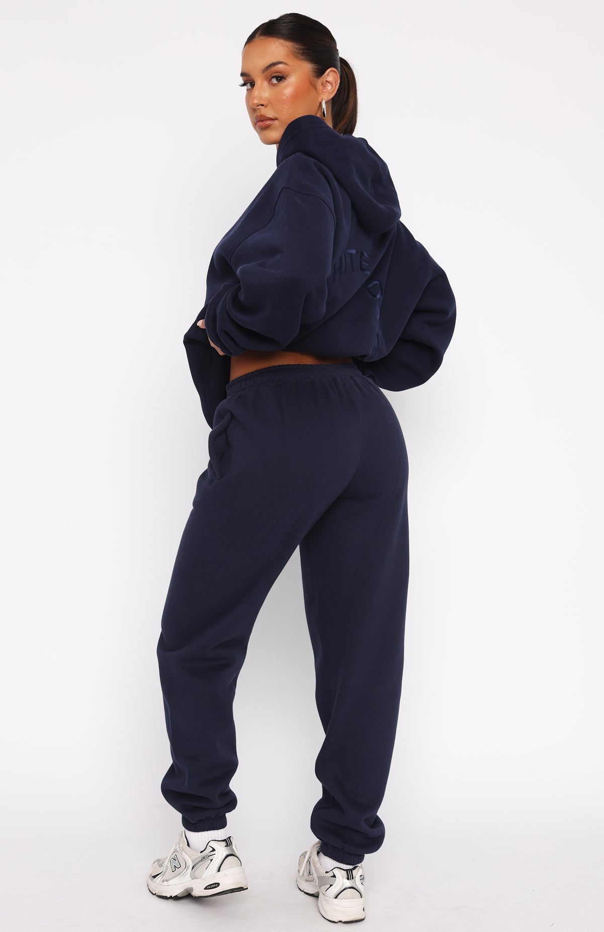 Premium Stay Lifted Sweatpants - Navy Blue