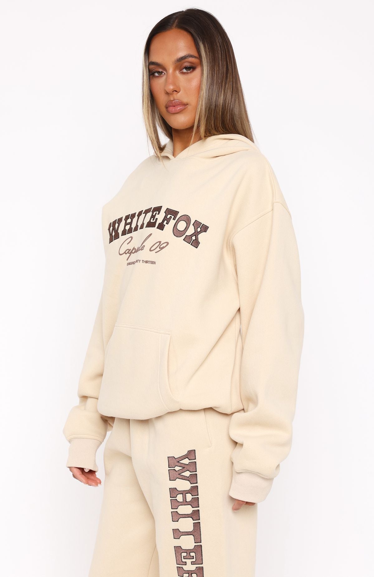 Premium Capsule 9 Catch A Vibe Oversized Hoodie - Ultimate Comfort in Sand