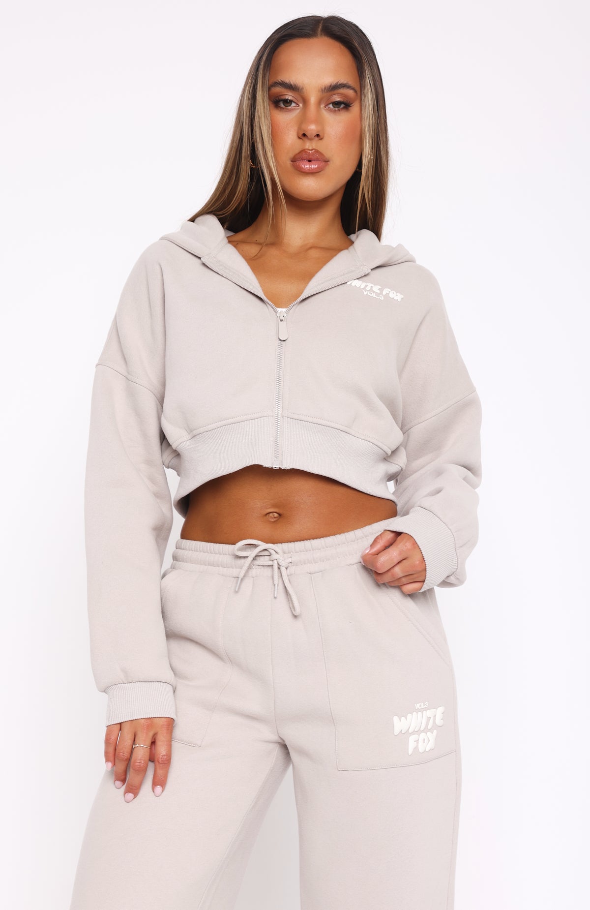 Premium Offstage Cropped Zip Hoodie - Ultimate Comfort & Style