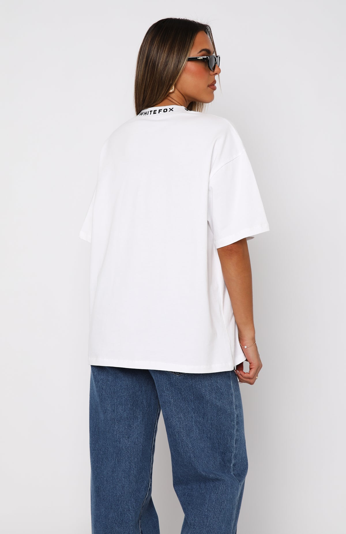 Ultimate Comfort Just Be Free Oversized Tee - Premium White