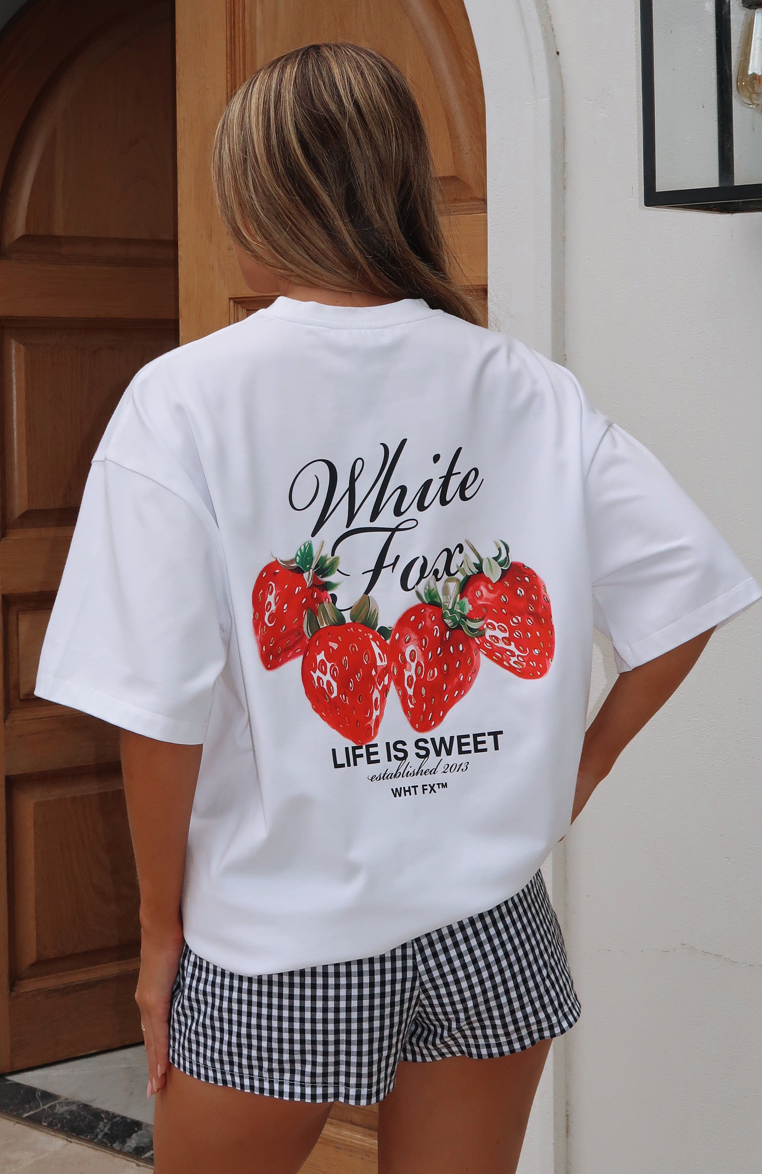 Premium Oversized Cotton Tee - Done With The Games White