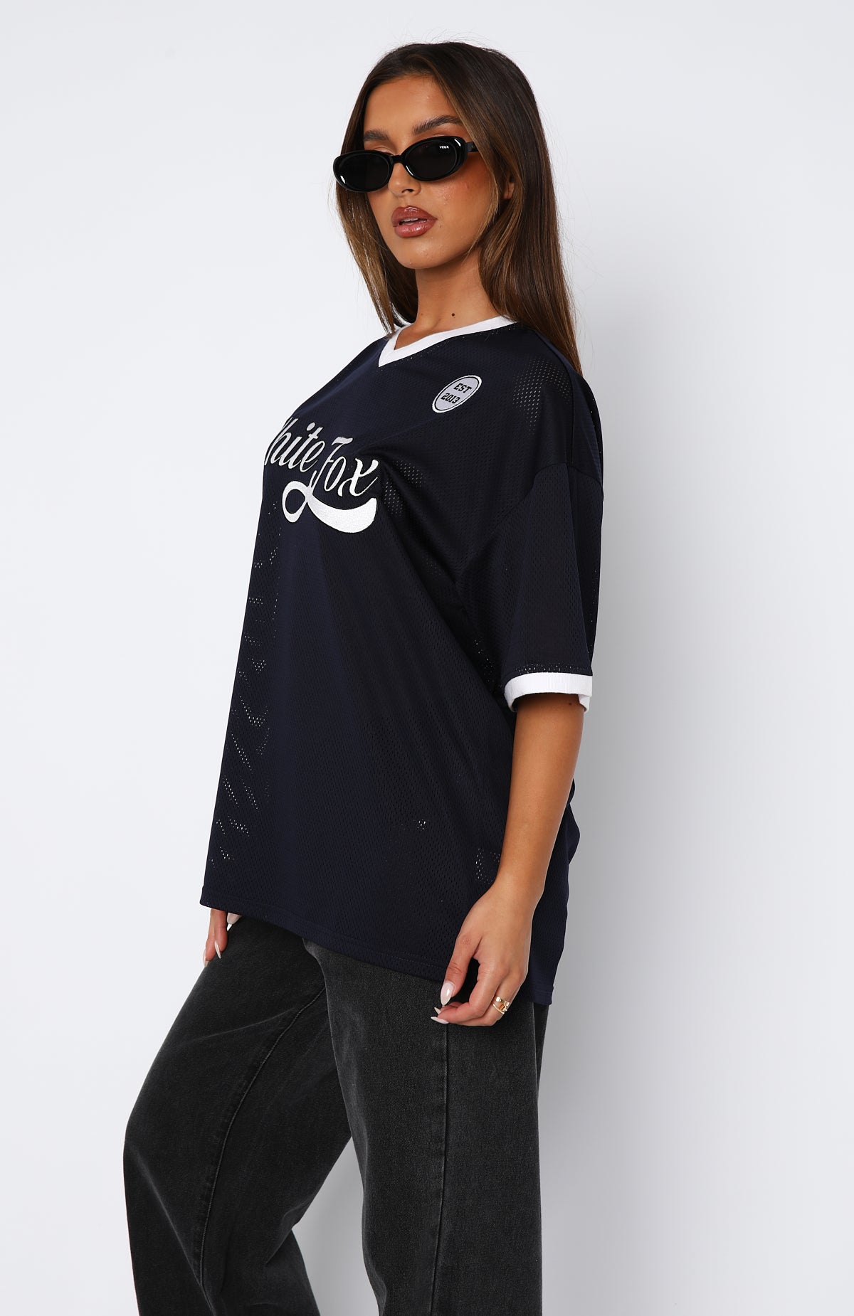 Premium Oversized Jersey - Navy | Ultimate Comfort & Style