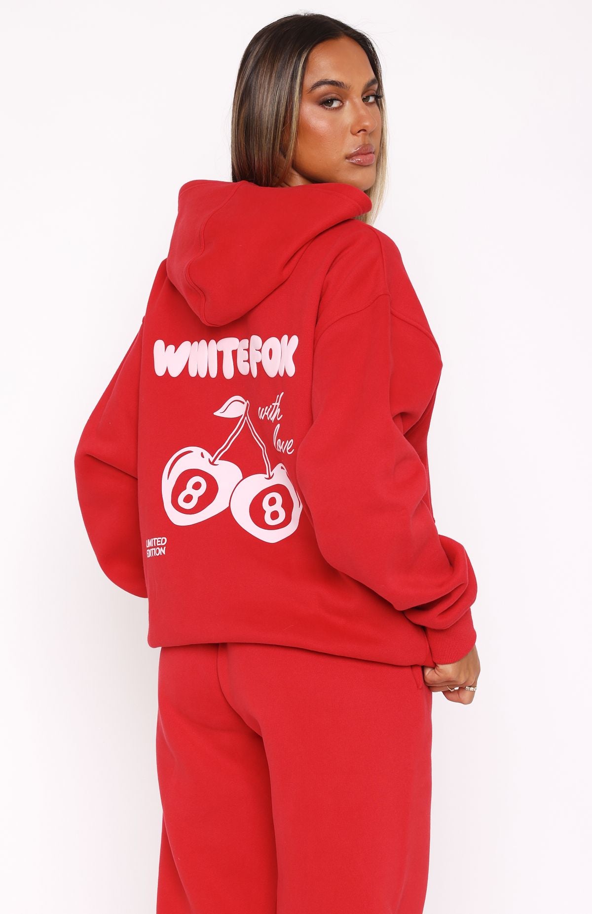 Premium With Love In The Moment Oversized Hoodie - Ultimate Comfort Red