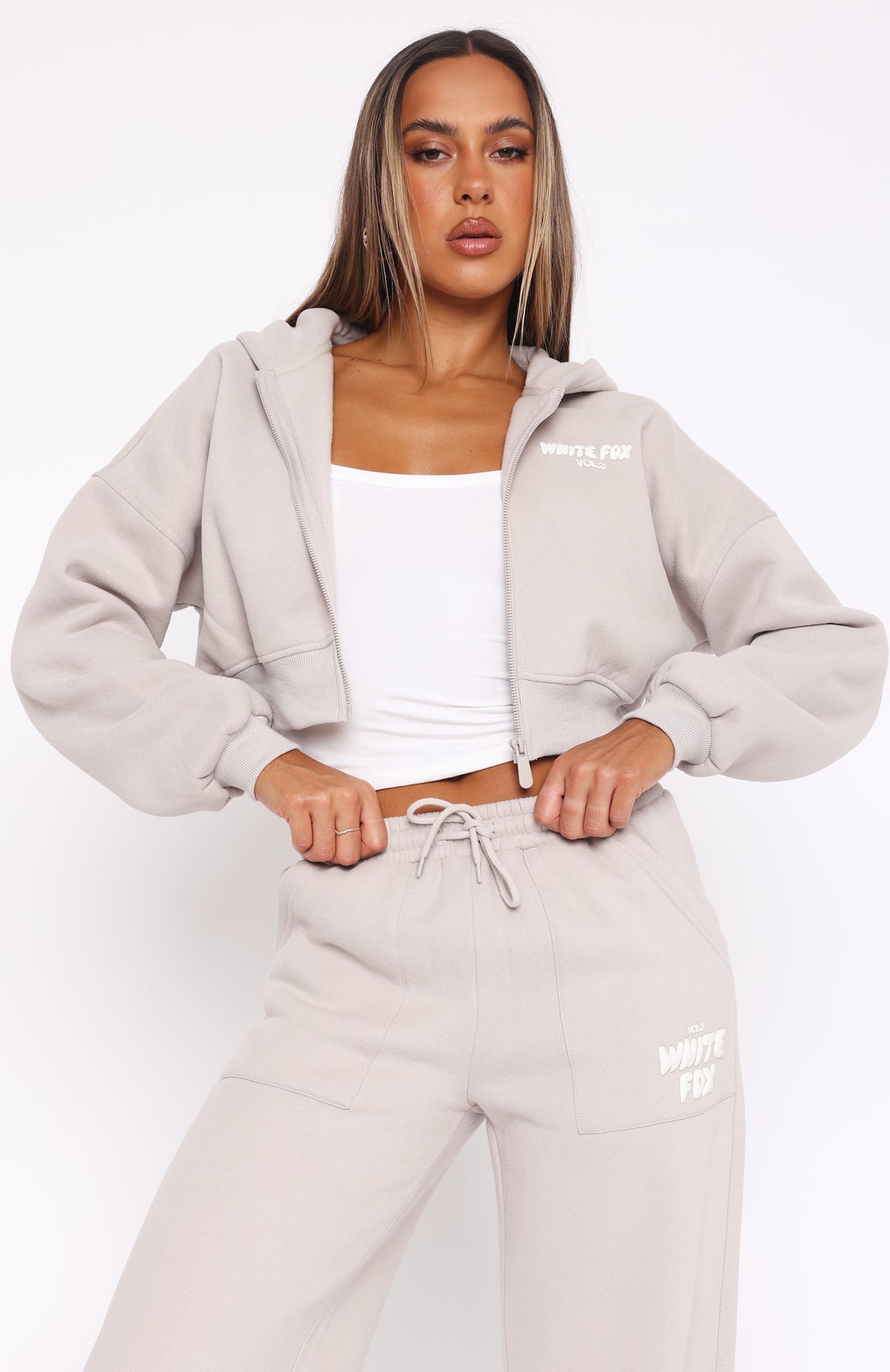 Premium Offstage Cropped Zip Hoodie - Ultimate Comfort & Style