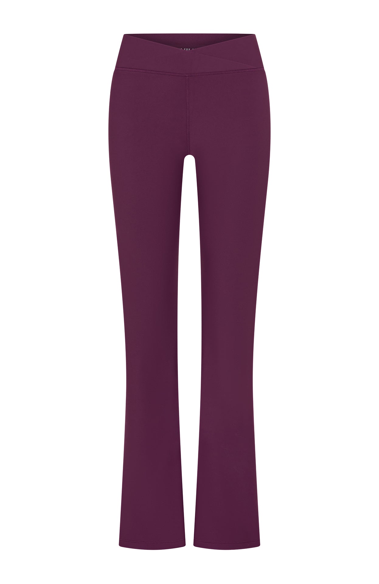 Premium Flare Leggings in Plum - Upgrade Your Activewear