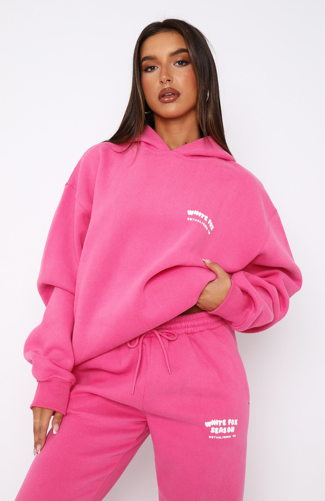 Premium Oversized Hoodie - Hot Pink | Ultimate Comfort