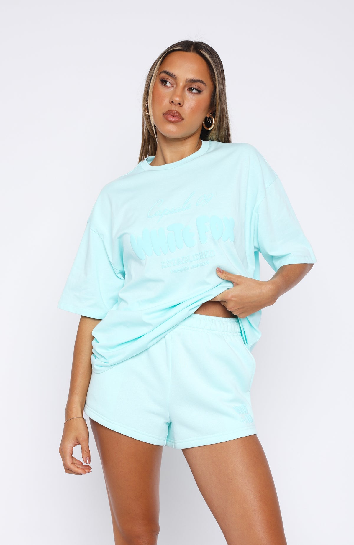Premium Capsule 9 Star Of The Moment Lounge Shorts - Mint Green