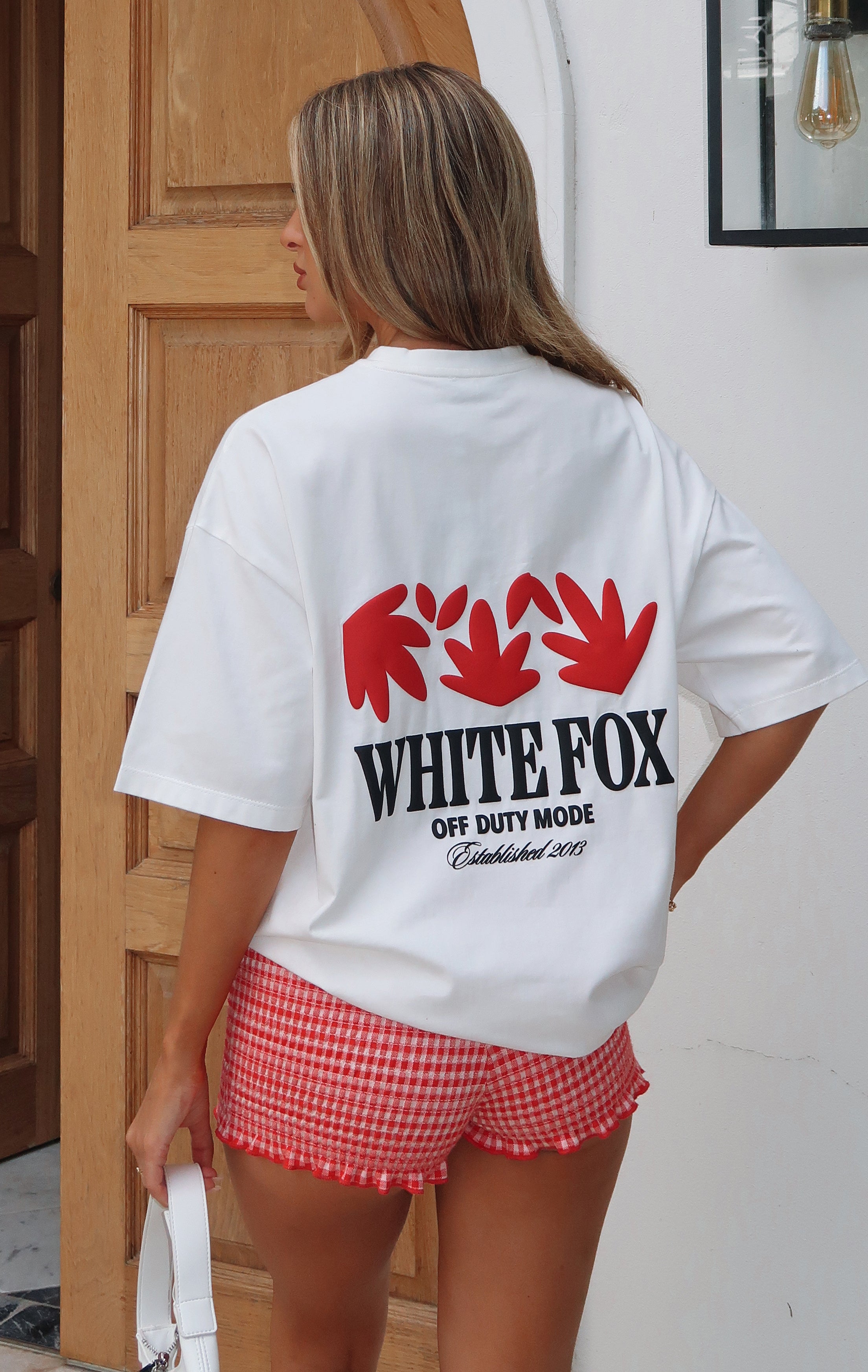 Premium Oversized Cotton Tee - White