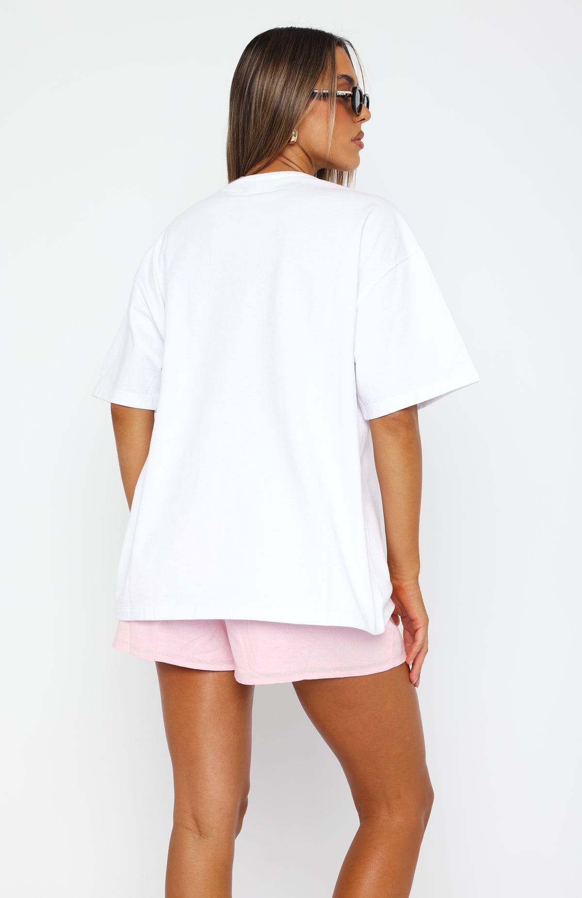 Premium Oh So Sweet Oversized Tee - Ultimate Comfort in White