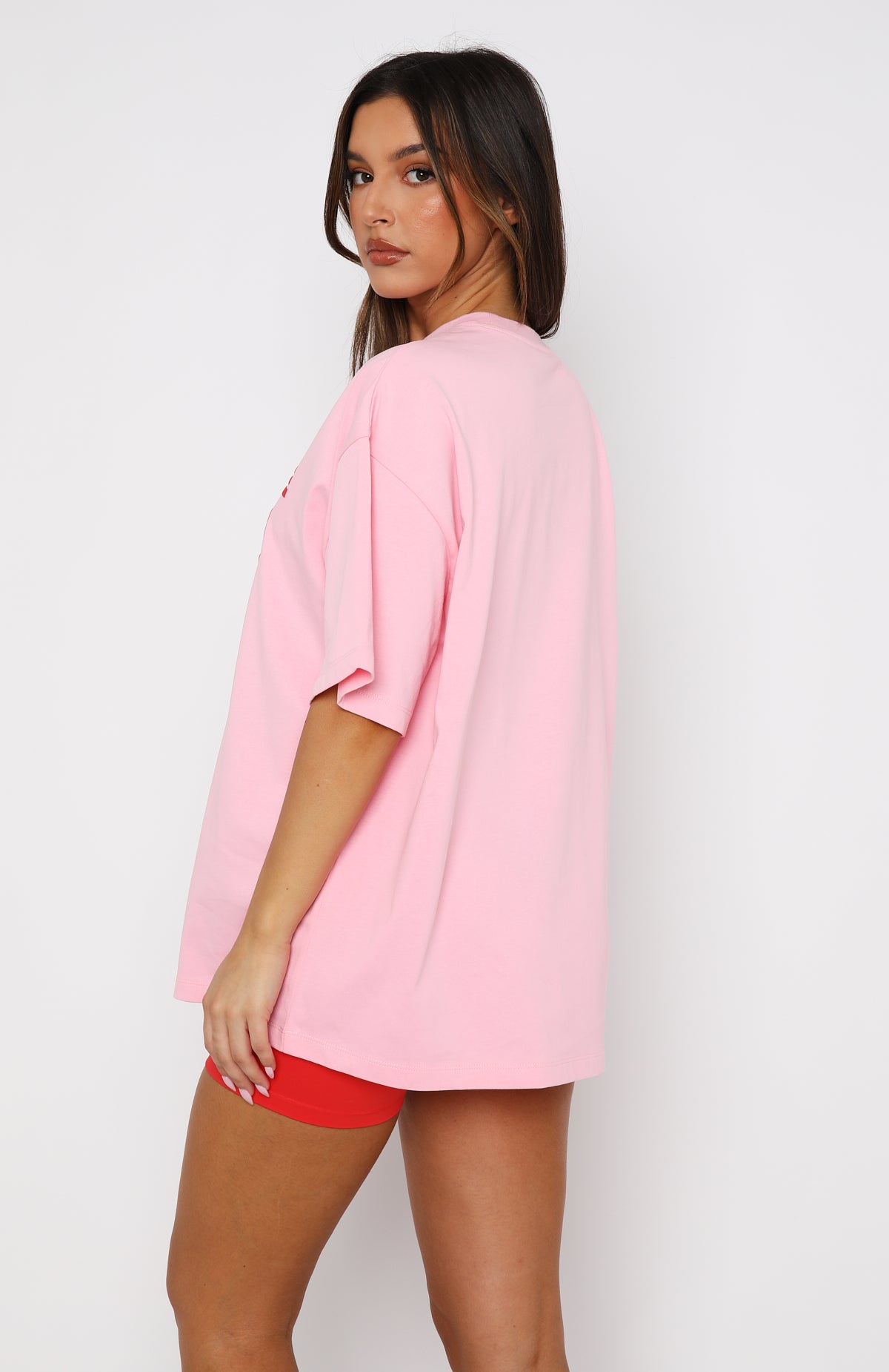 Ultimate Oversized Graphic Tee - 'It's Not Me It's You' in Pink