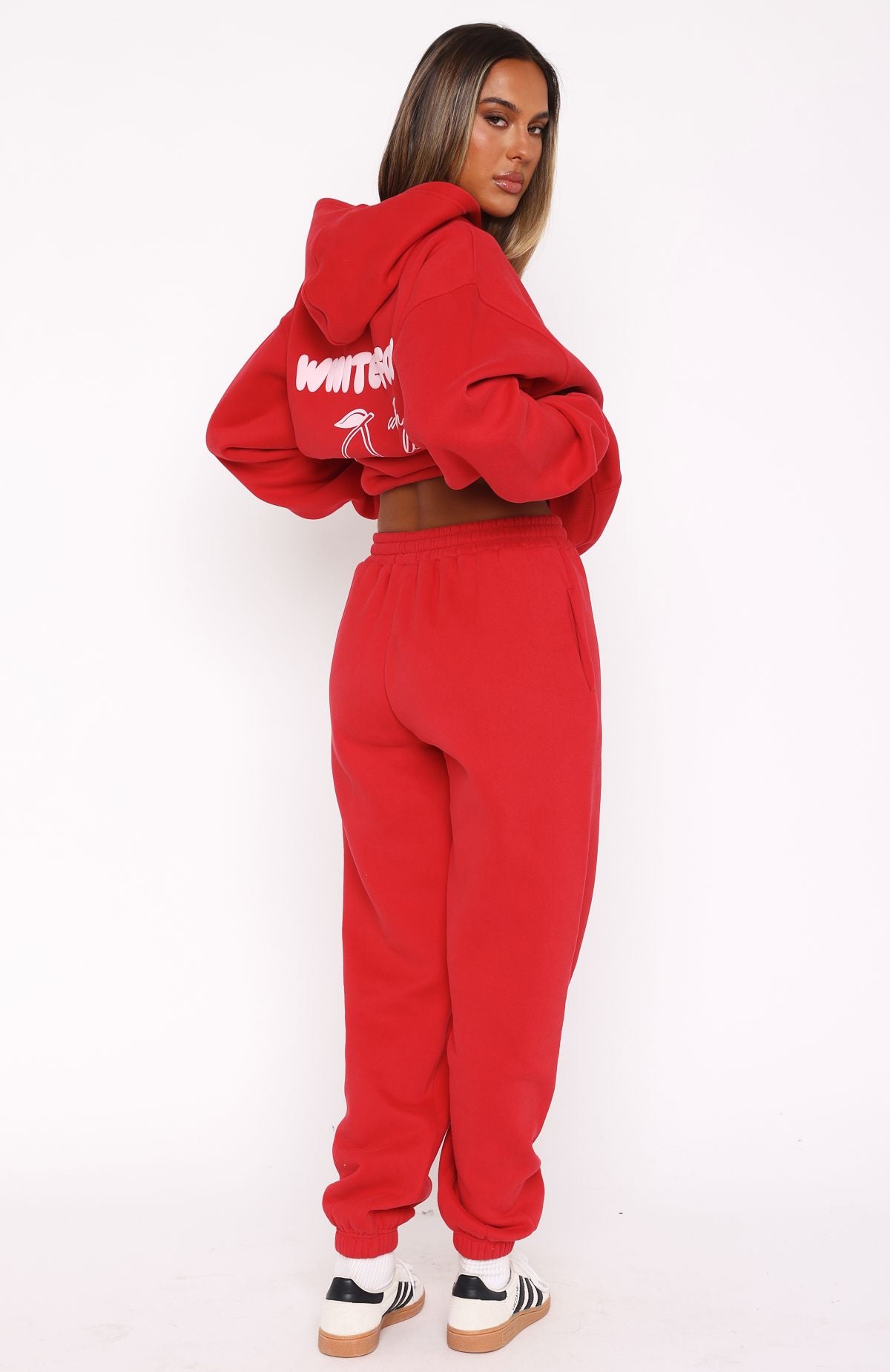 Premium With Love In The Moment Sweatpants - Ultimate Comfort in Red