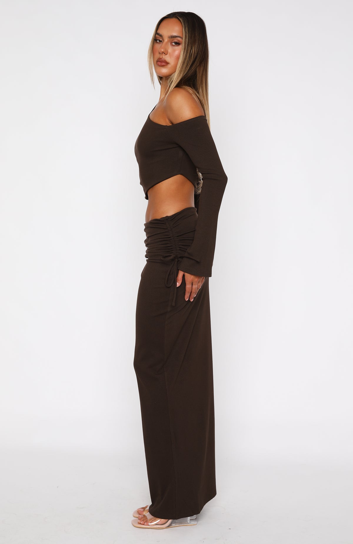 Premium Rising Star Maxi Skirt in Chocolate - Ultimate Comfort & Style