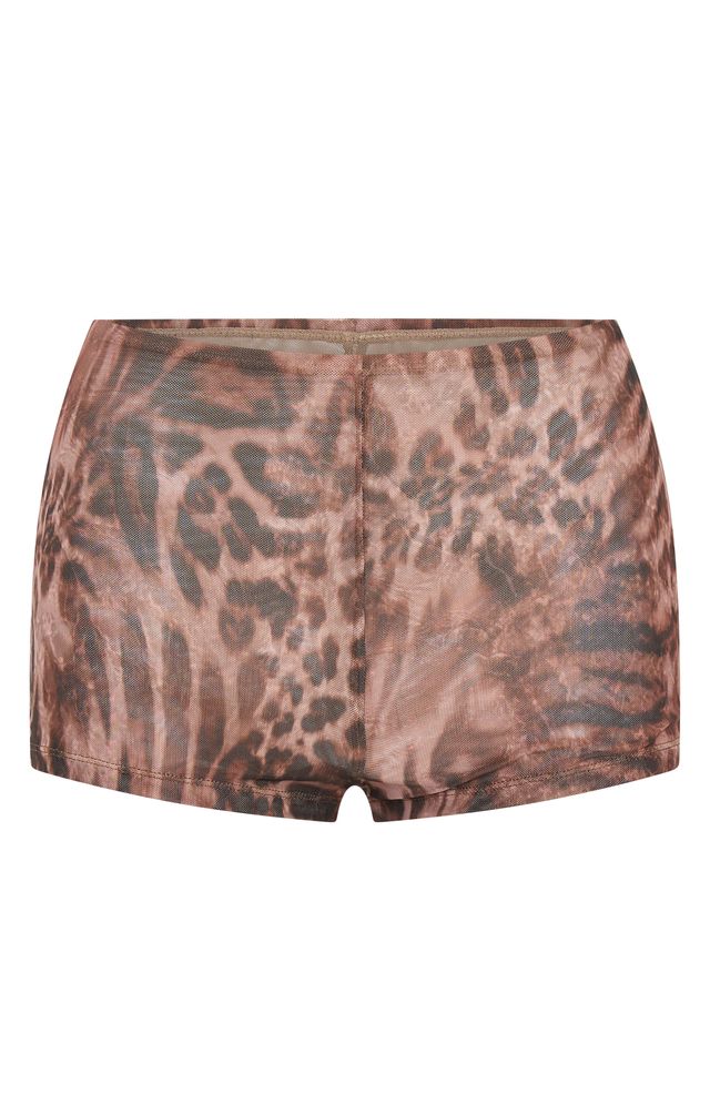 Premium Forever Life Booty Shorts - Wild Print Edition