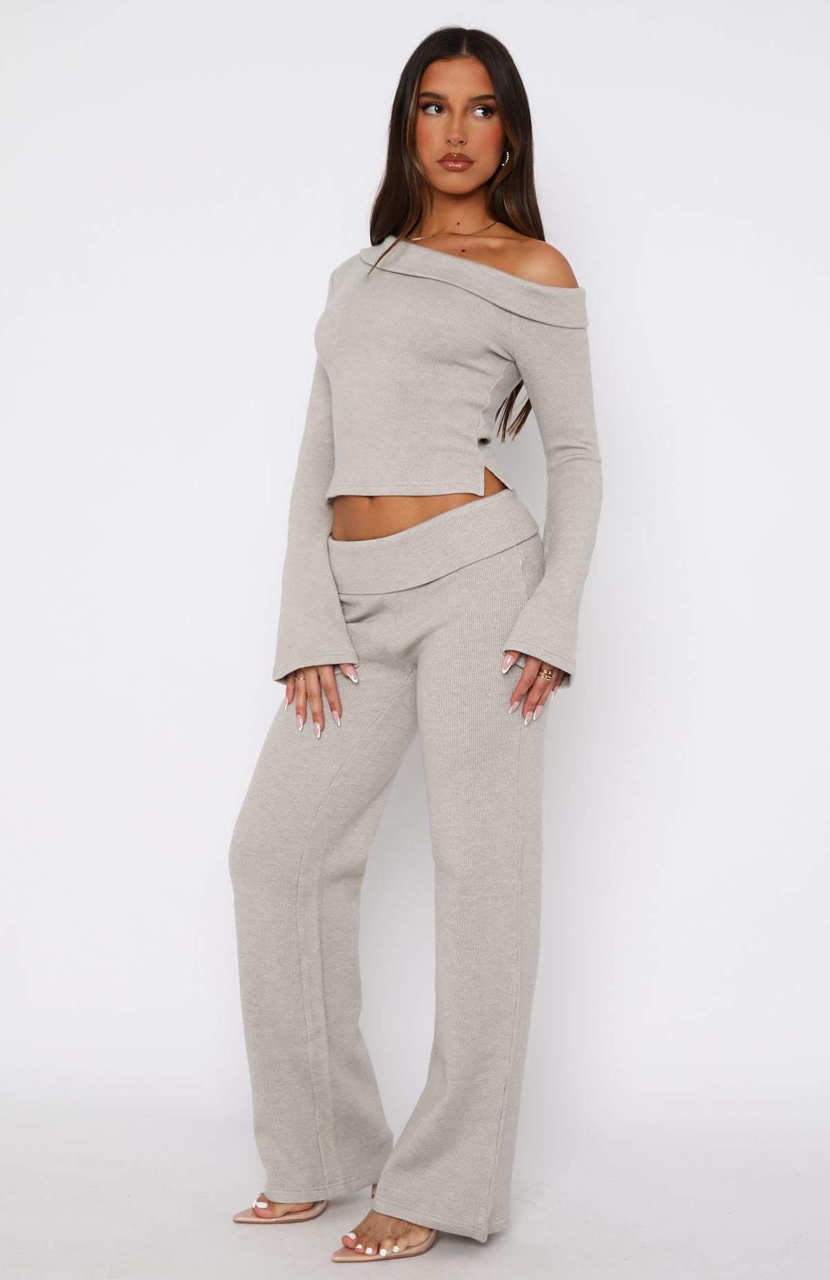 Premium Grey Marle Lounge Pants - Ultimate Comfort & Style
