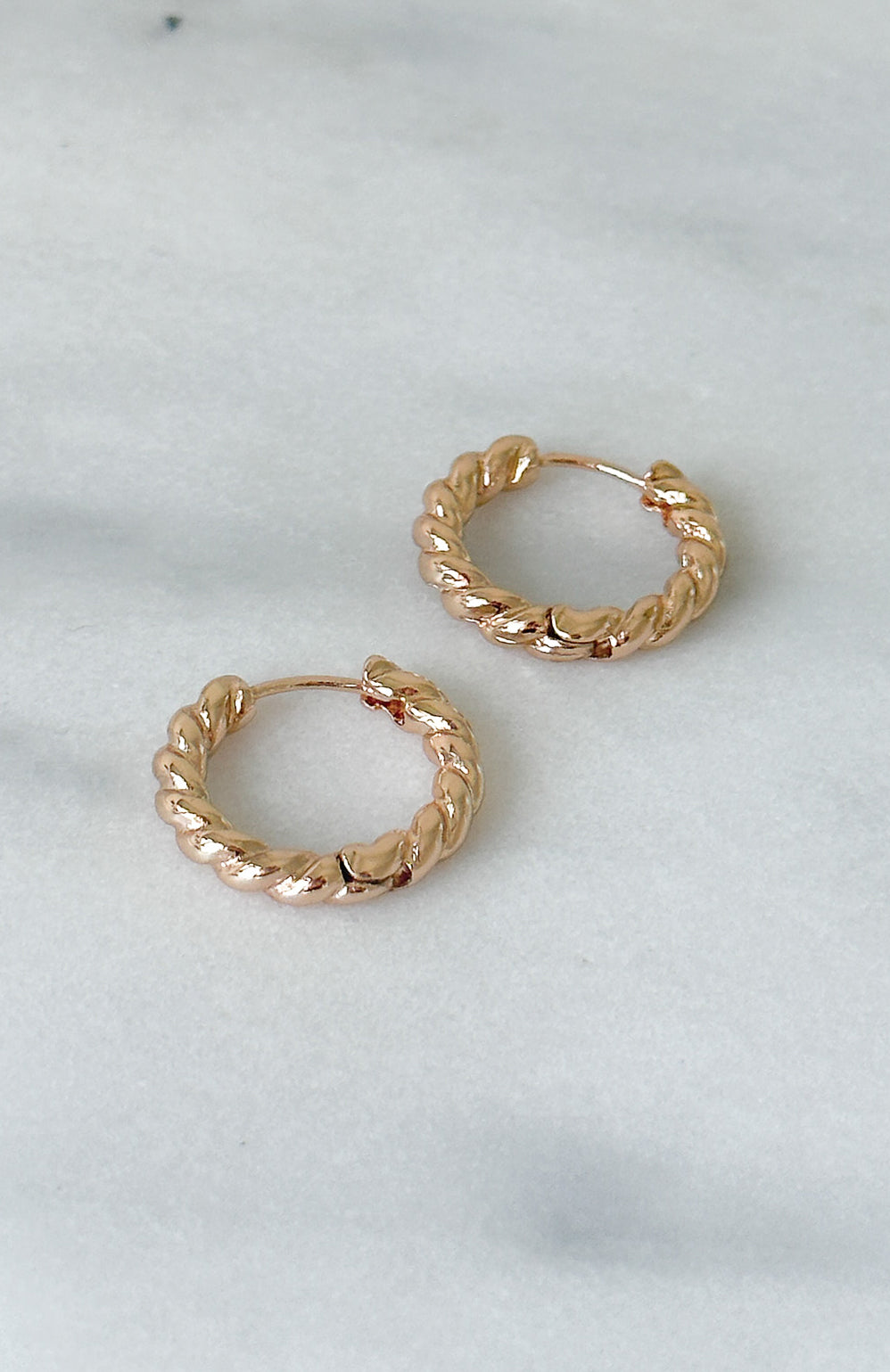 Premium Vlada Gold Croissant Earrings