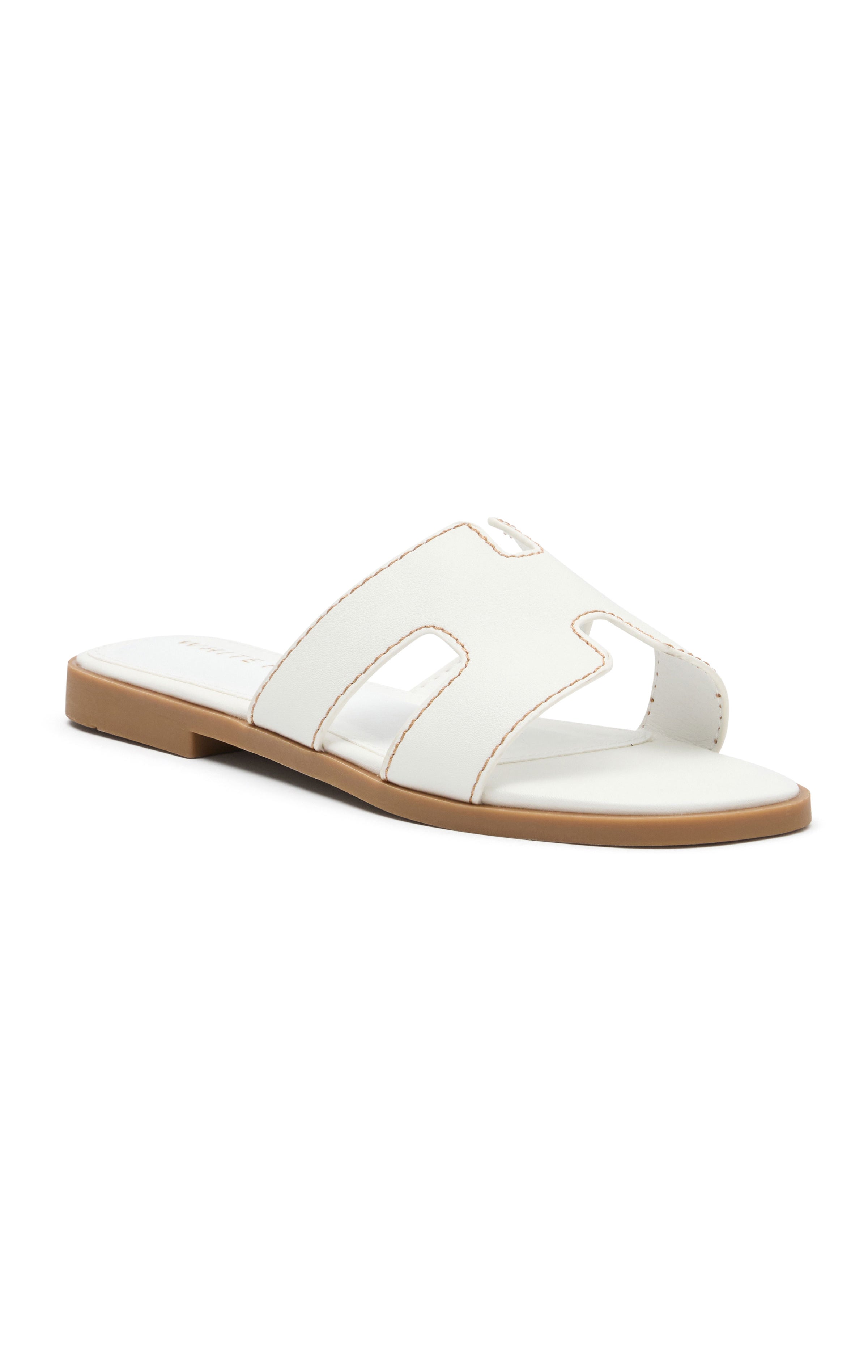 Sophia Premium White Sandals