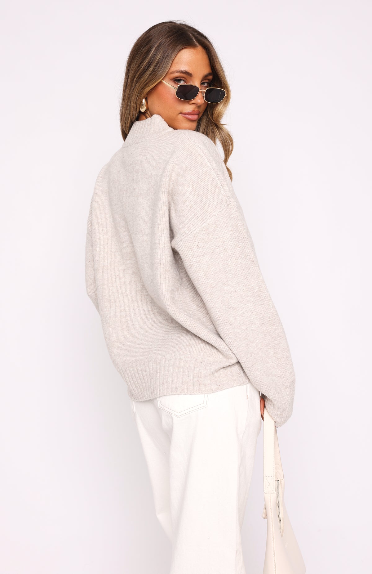 Ultimate Unbreakable Bond Knit Jacket - Cream