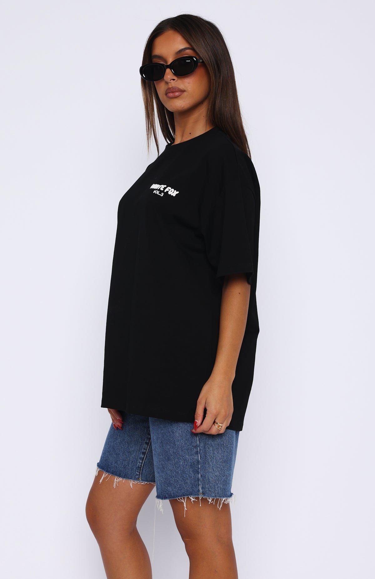 Premium Offstage Graphic Oversized Tee - Ultimate Comfort Black