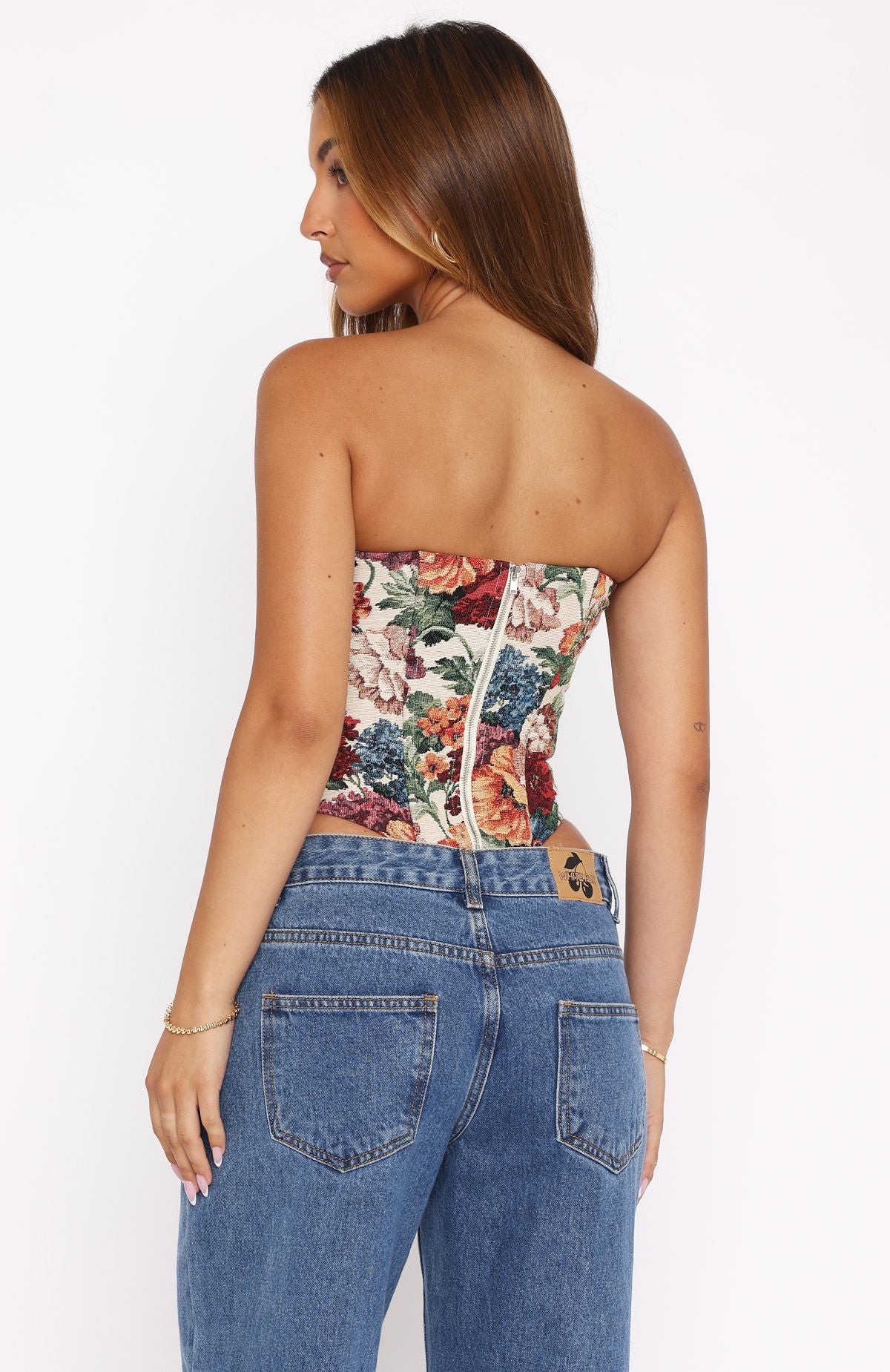 Ultimate Dear Diary Floral Bustier