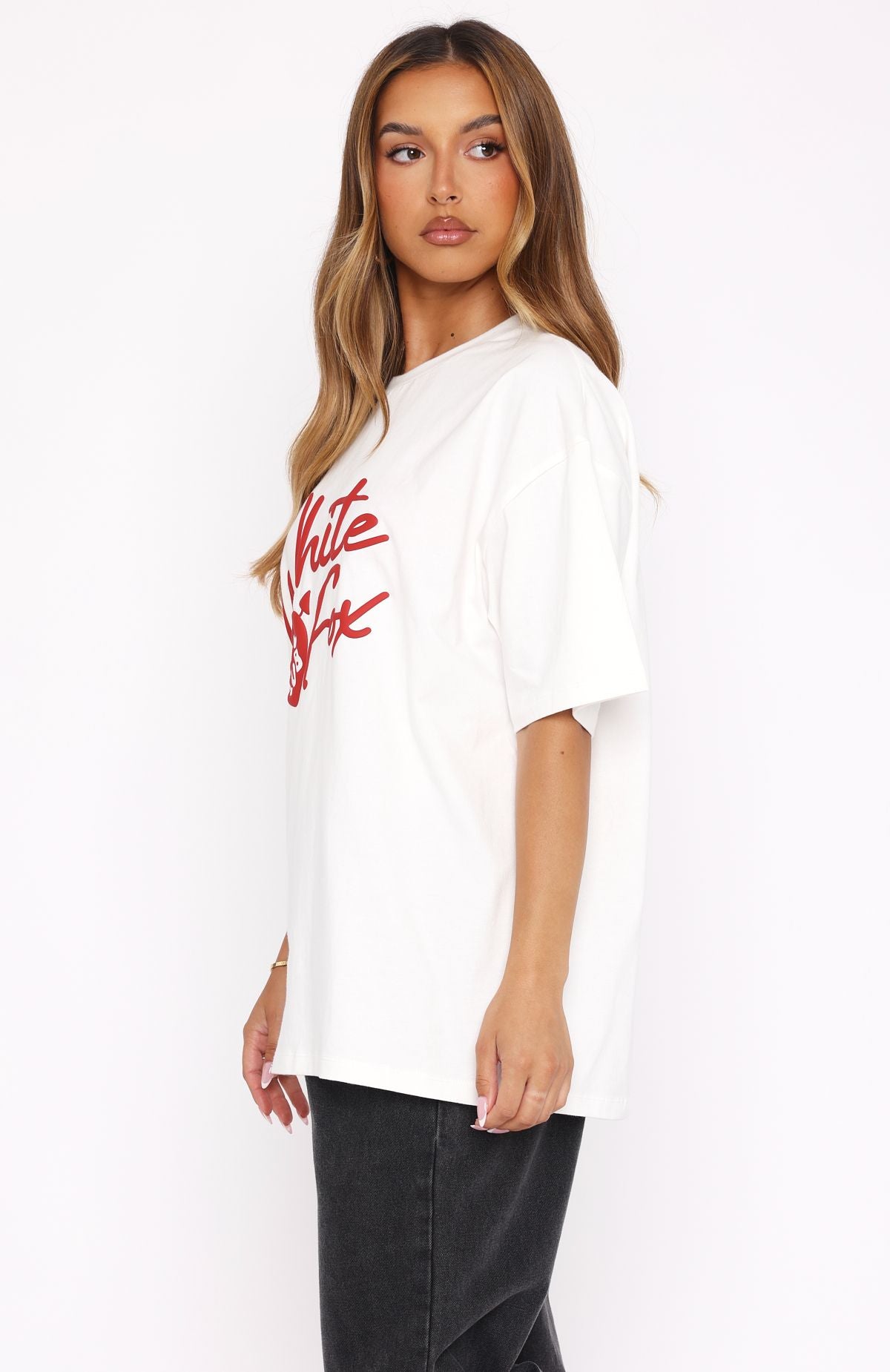 Premium Be My Lover Oversized Tee - Ultimate Comfort in White