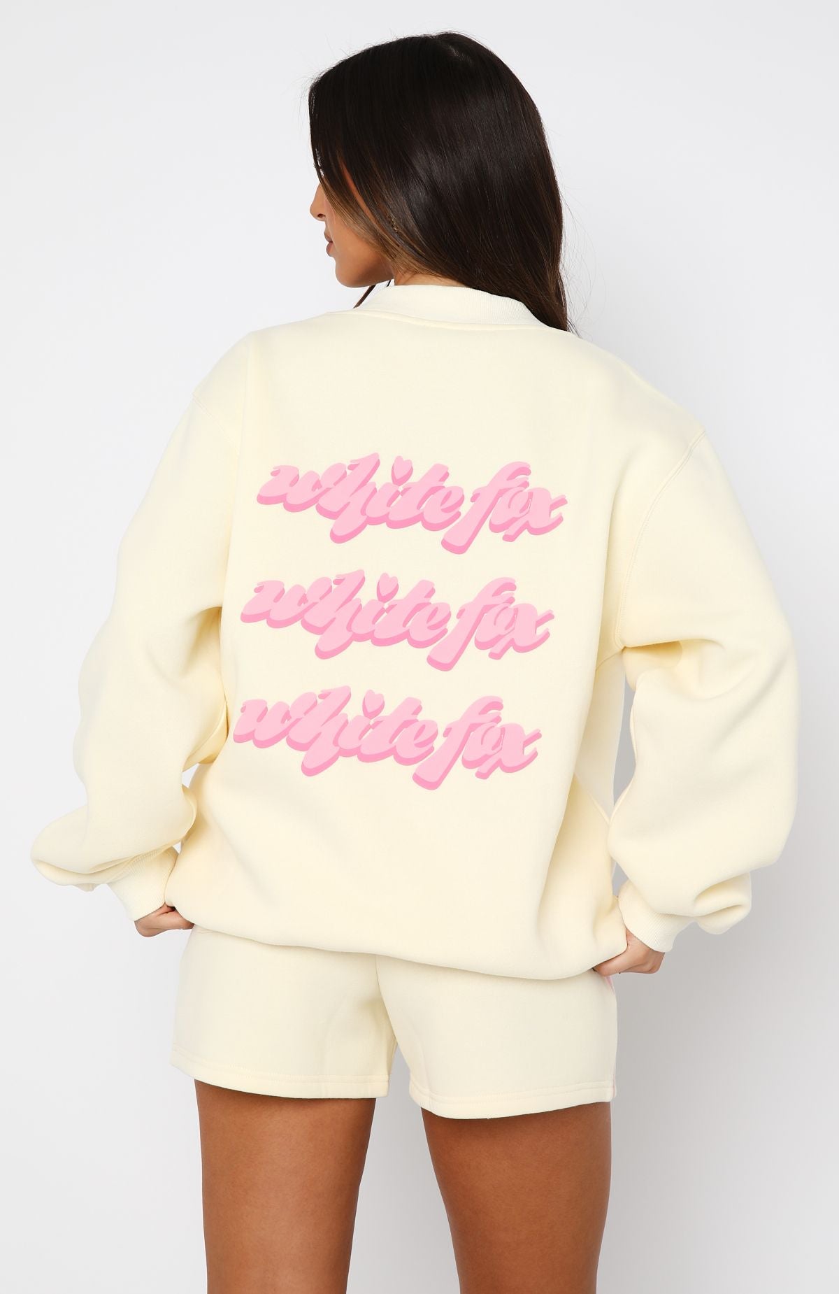 Premium Oversized Sweater Buttercream - Ultimate Comfort