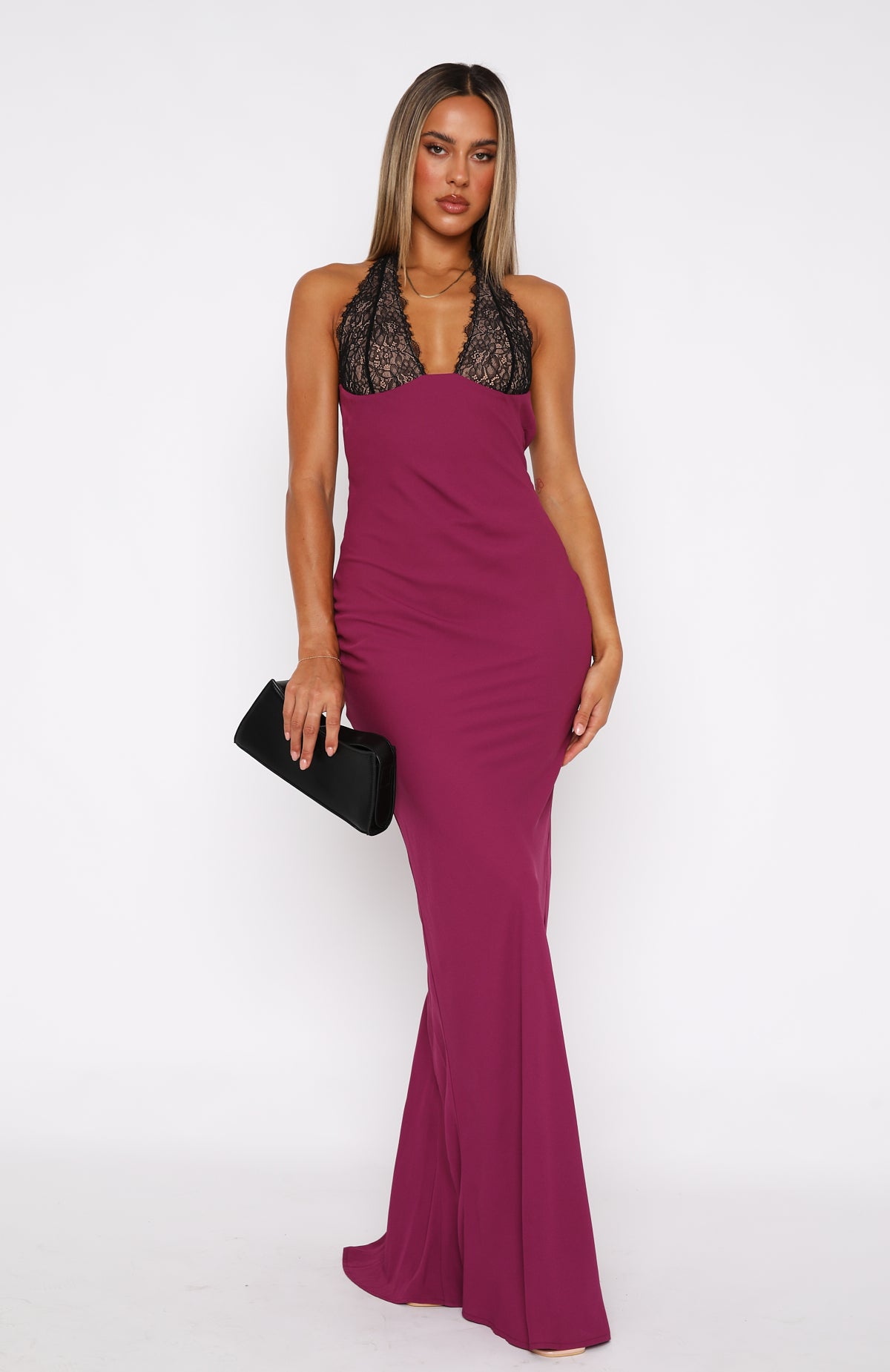 Ultimate Beyond The Stars Maxi Dress in Plum