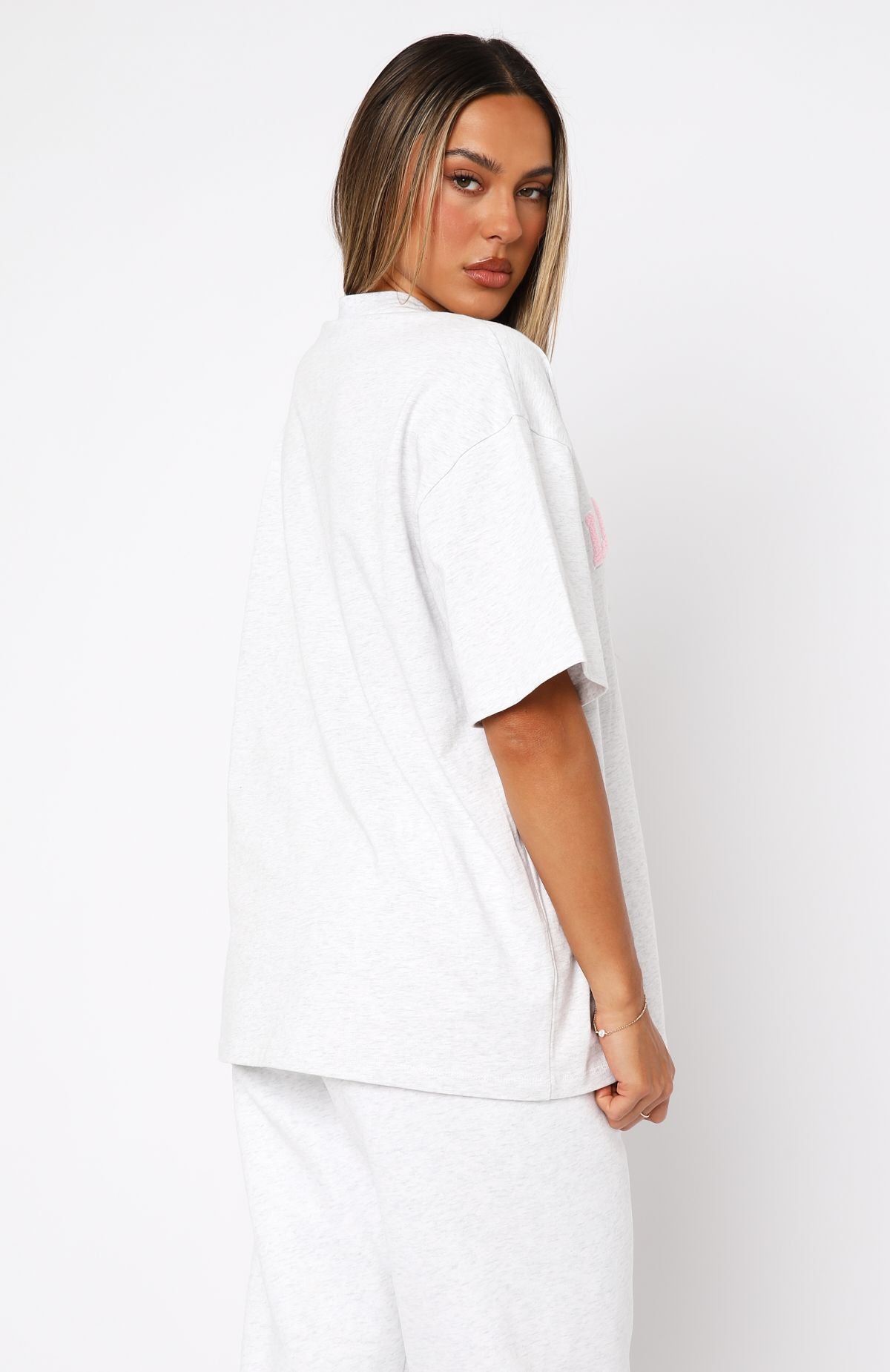 Ultimate Global Oversized Tee - Premium Grey Marle