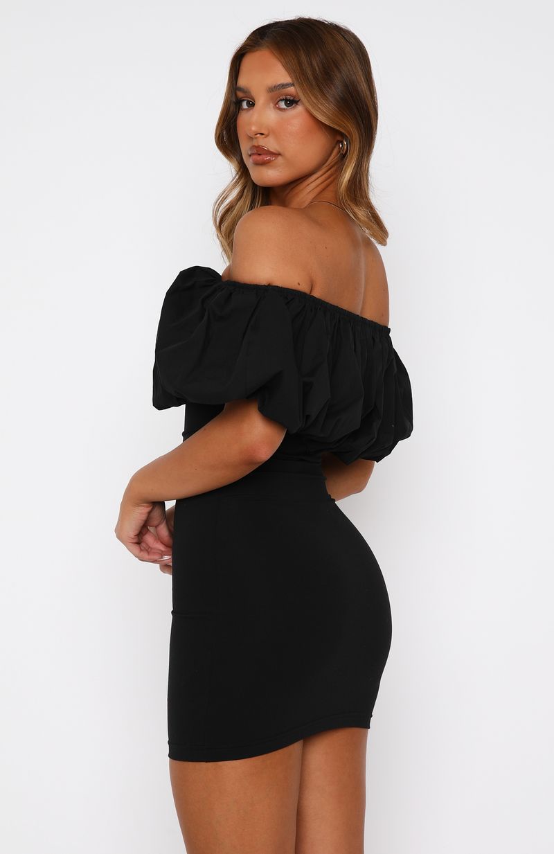 Ultimate Chic Need A Rush Mini Dress - Black