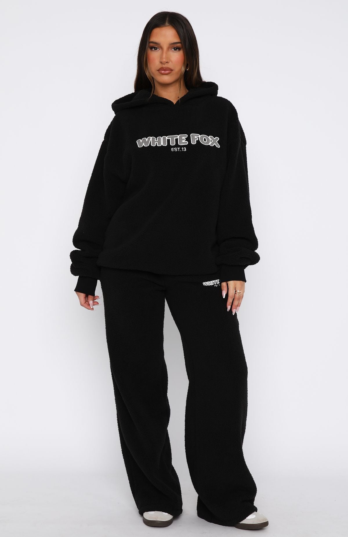 Ultimate Comfort Don't Lose Me Oversized Hoodie - Black