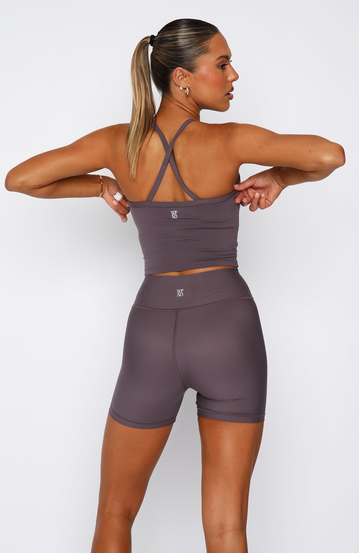 Premium Balance High Waisted Shorts - Haze Edition