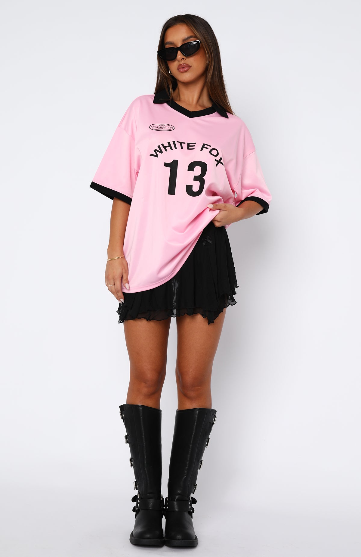 Ultimate Take The Chance Oversized Jersey - Pink