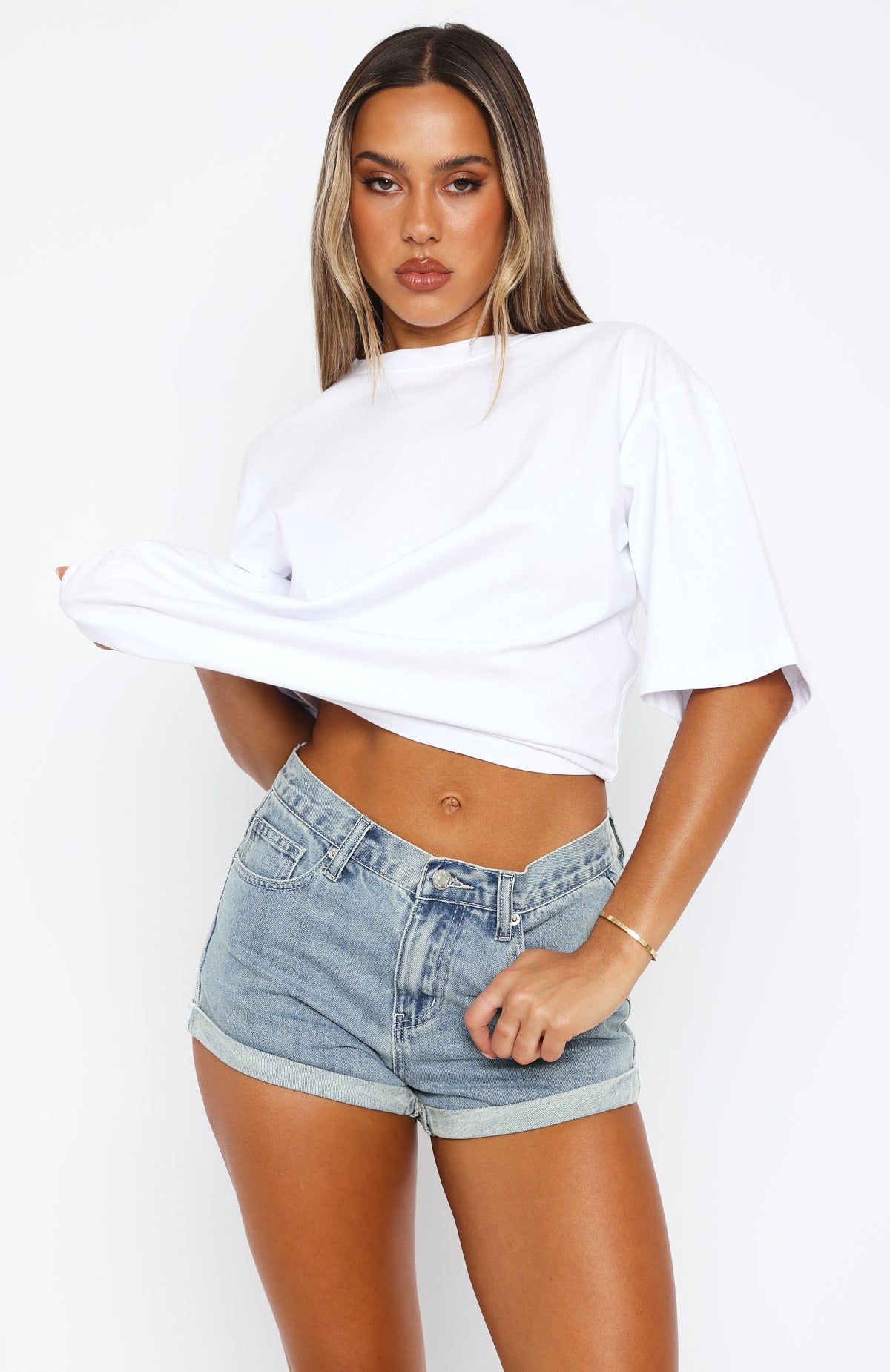 Ultimate Vintage Denim Shorts - Light Blue | Premium Comfort & Style