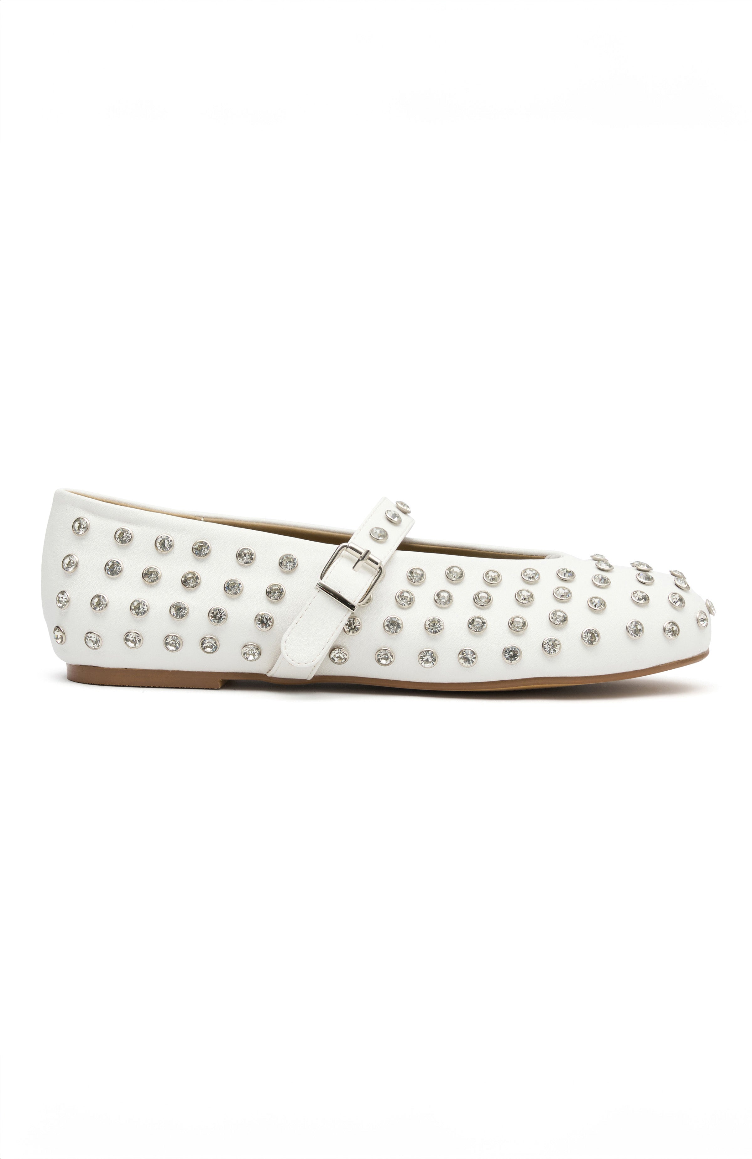 Ultimate Elegance Ballet Flats - White