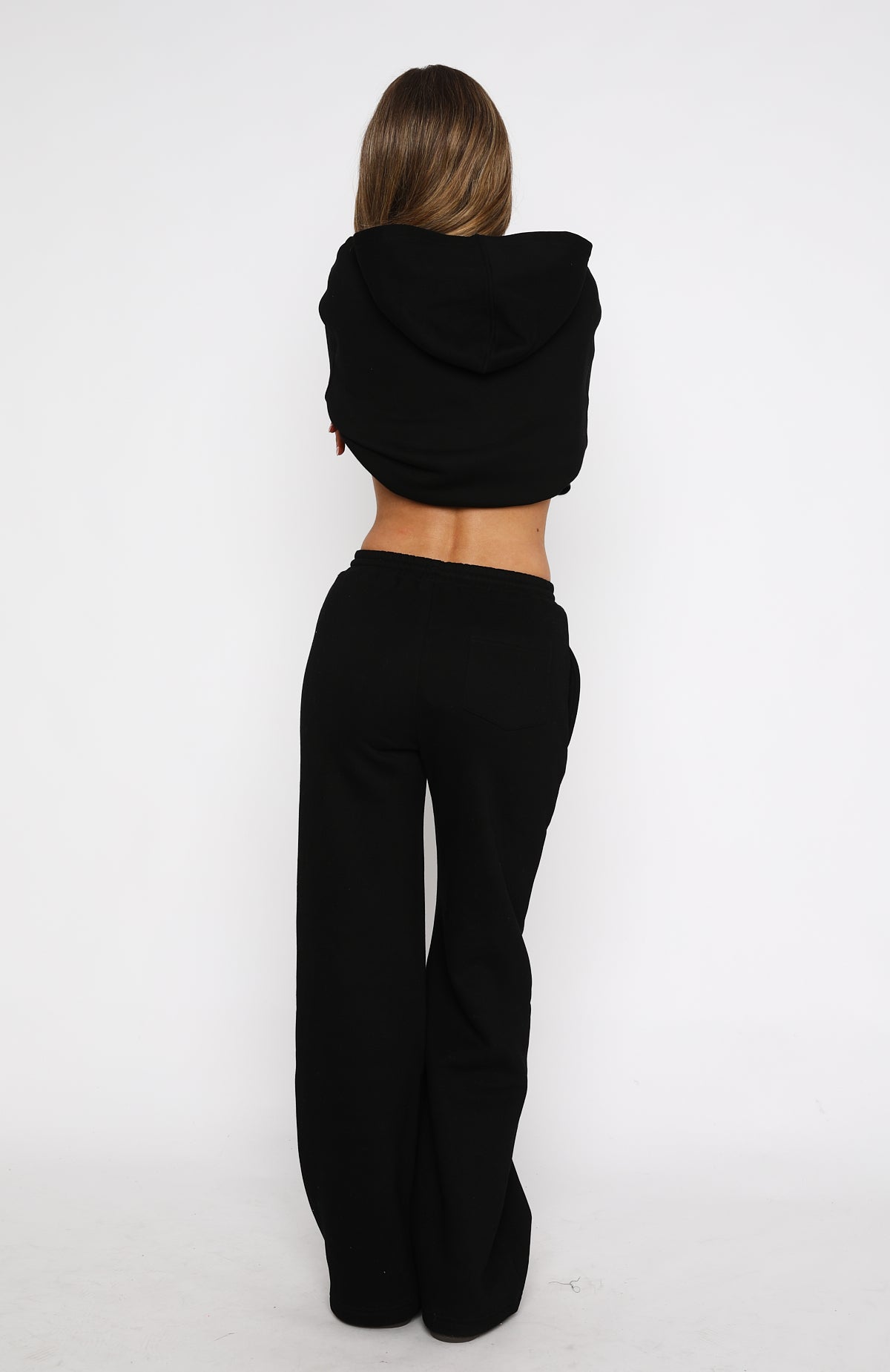 Premium Wide Leg Sweatpants - Black | Ultimate Comfort & Style