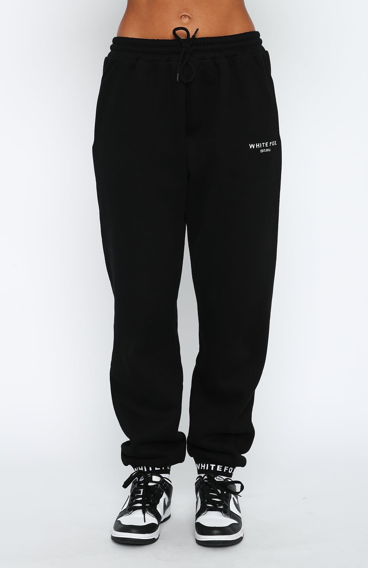 Premium Black Fleece Sweatpants - Ultimate Comfort