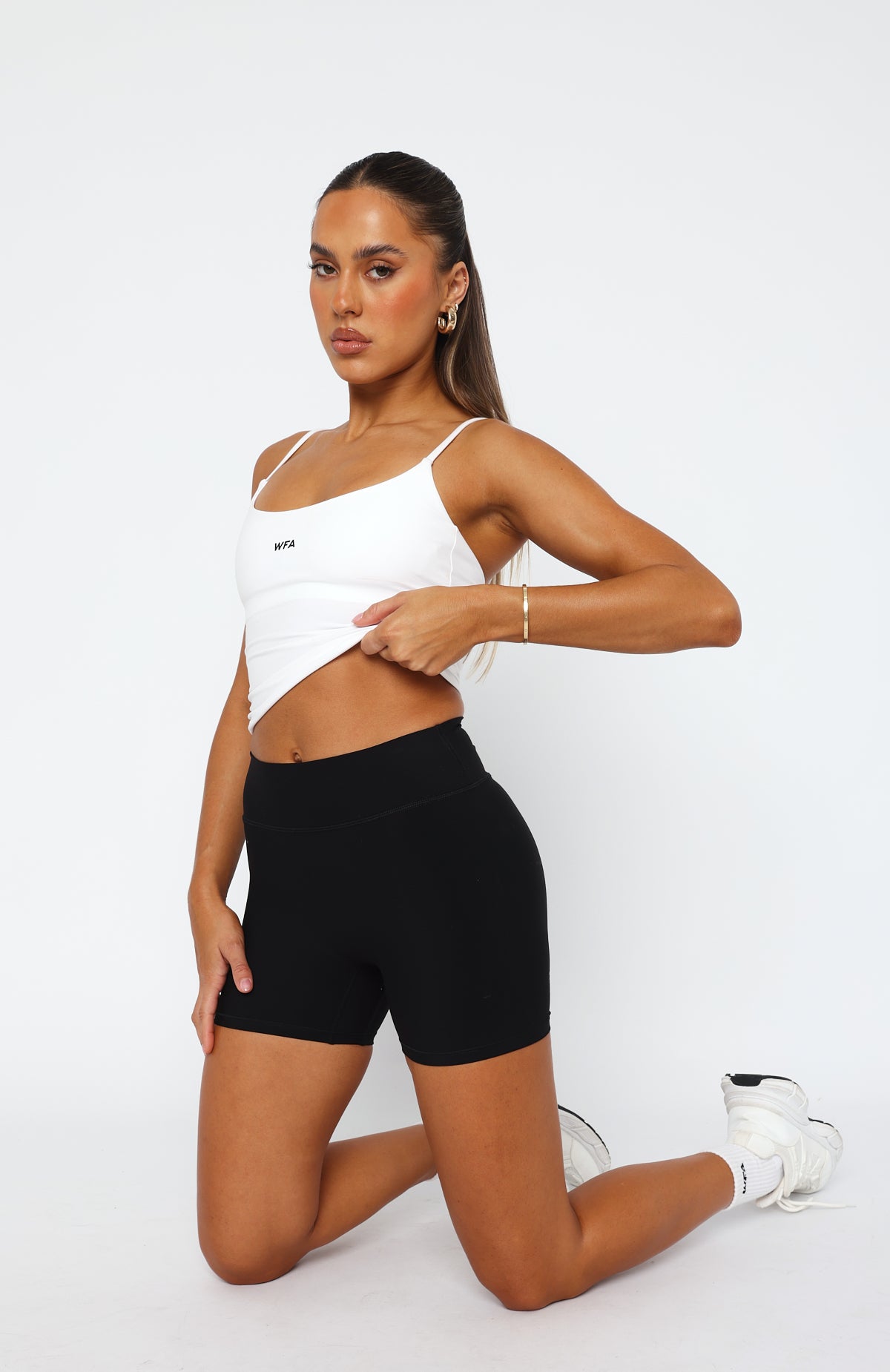 Ultimate Energy Crop Top - White
