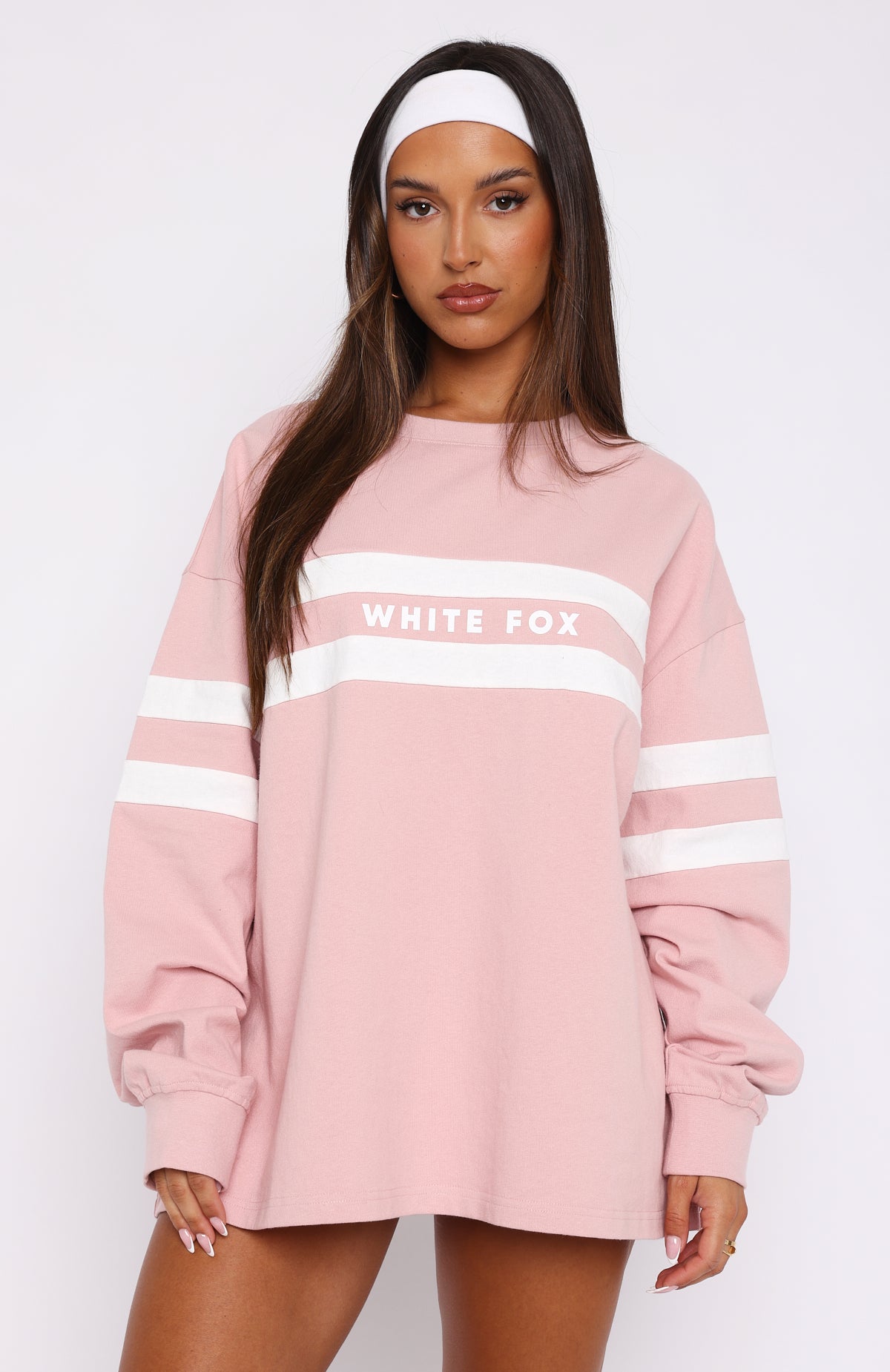 Premium You're My Inspiration Long Sleeve Tee - Soft Pink