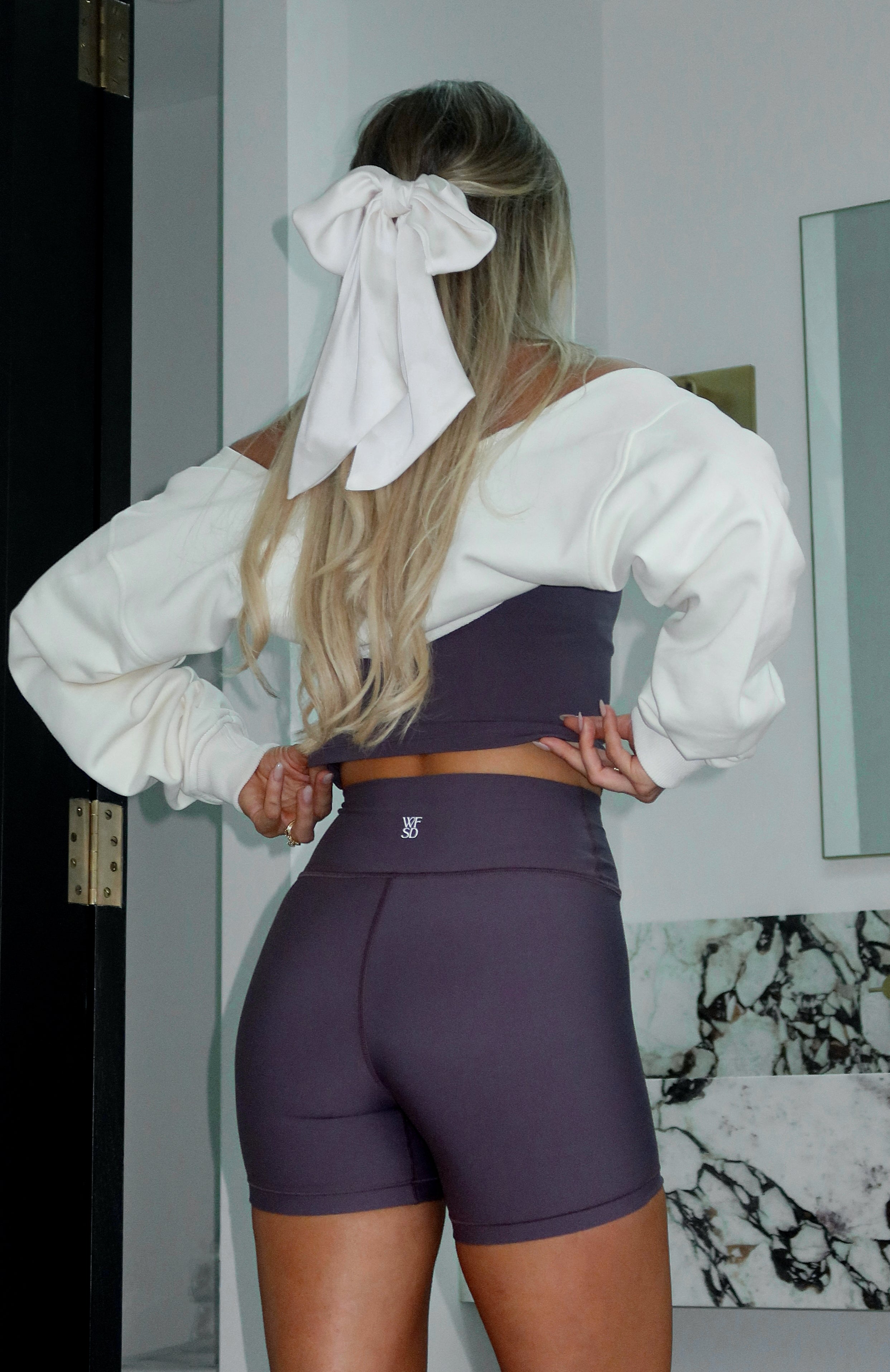 Premium Balance High Waisted Shorts - Haze Edition