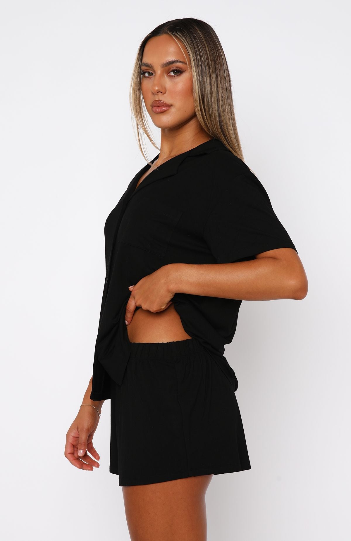 Premium Dreamscape Pyjama Set - Ultimate Black