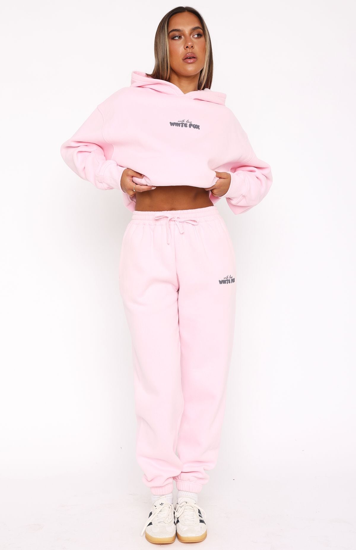 Ultimate Cozy With Love In The Moment Pink Sweatpants